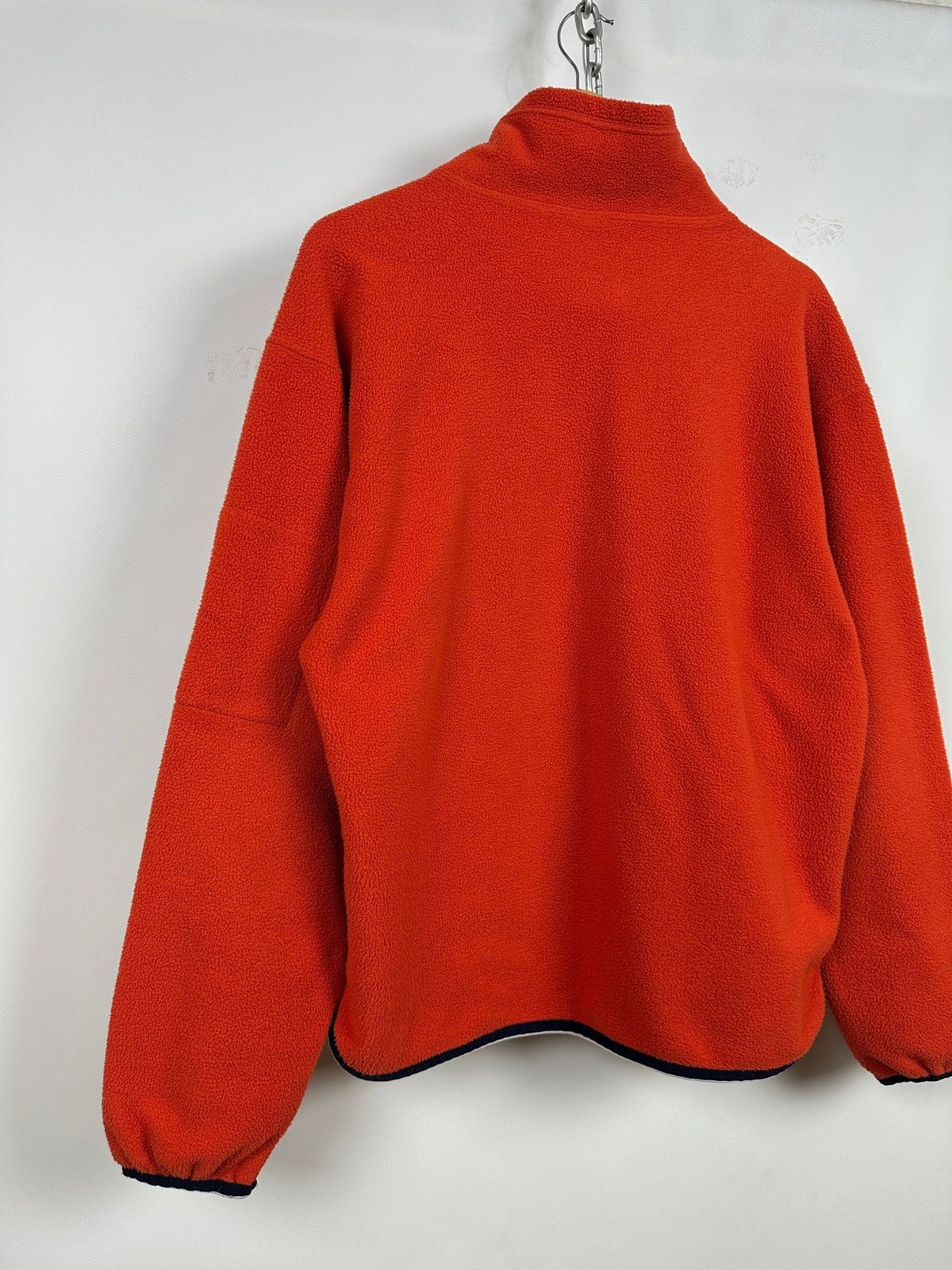 Nike 90s Vintage Nike Center Big Logo Fleece Half Neck Jacket Size US S / EU 44-46 / 1 - 16 Thumbnail