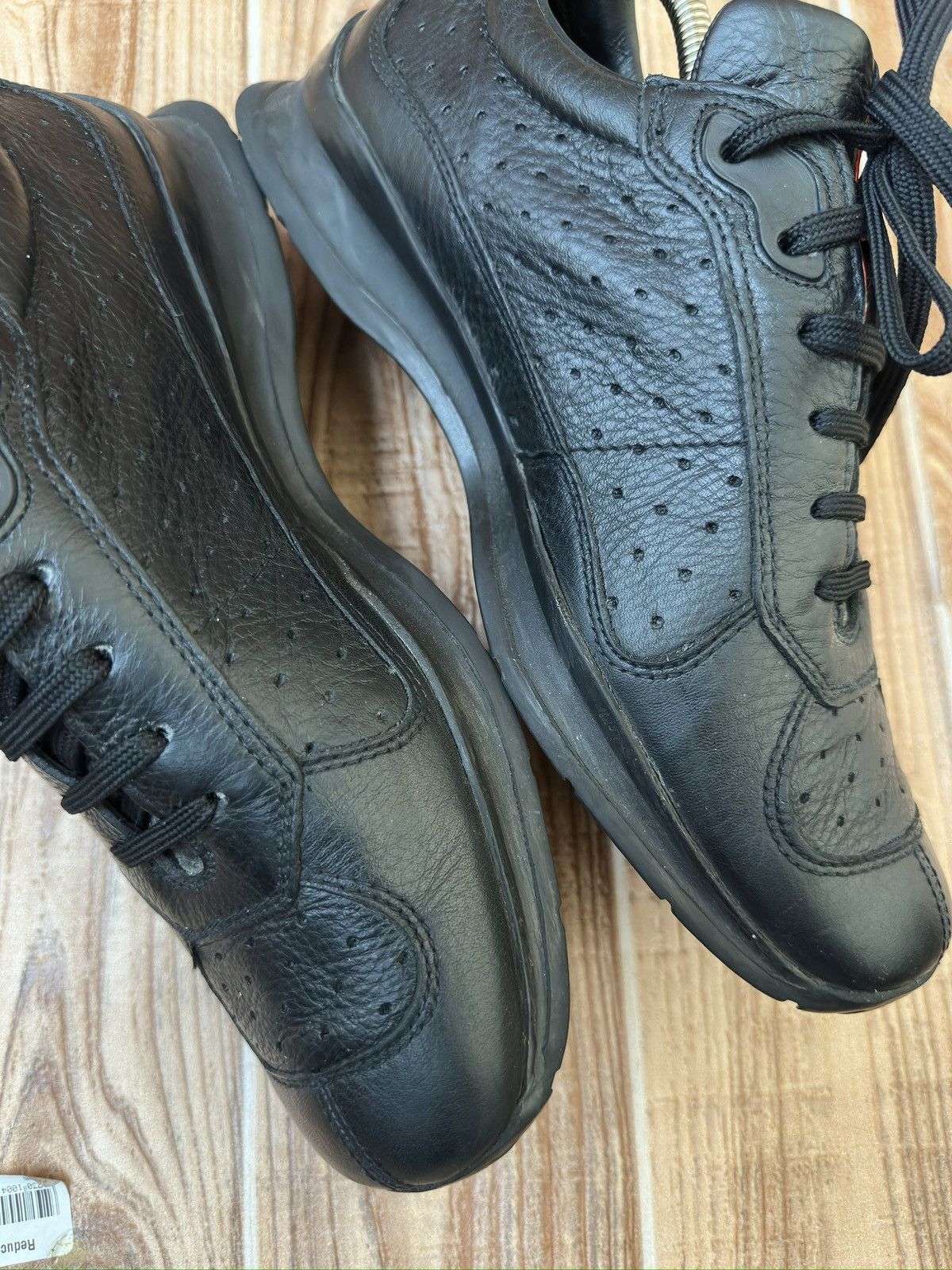 Prada Vintage Prada Sport Allacciata Regata Gym Nero Sneakers. Size US 7.5 / EU 40-41 - 8 Thumbnail
