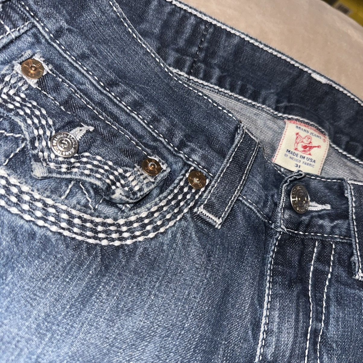 True Religion Pre 2010’s True Religion Men’s Billy Super T Straight Jean Size US 31 - 3 Thumbnail