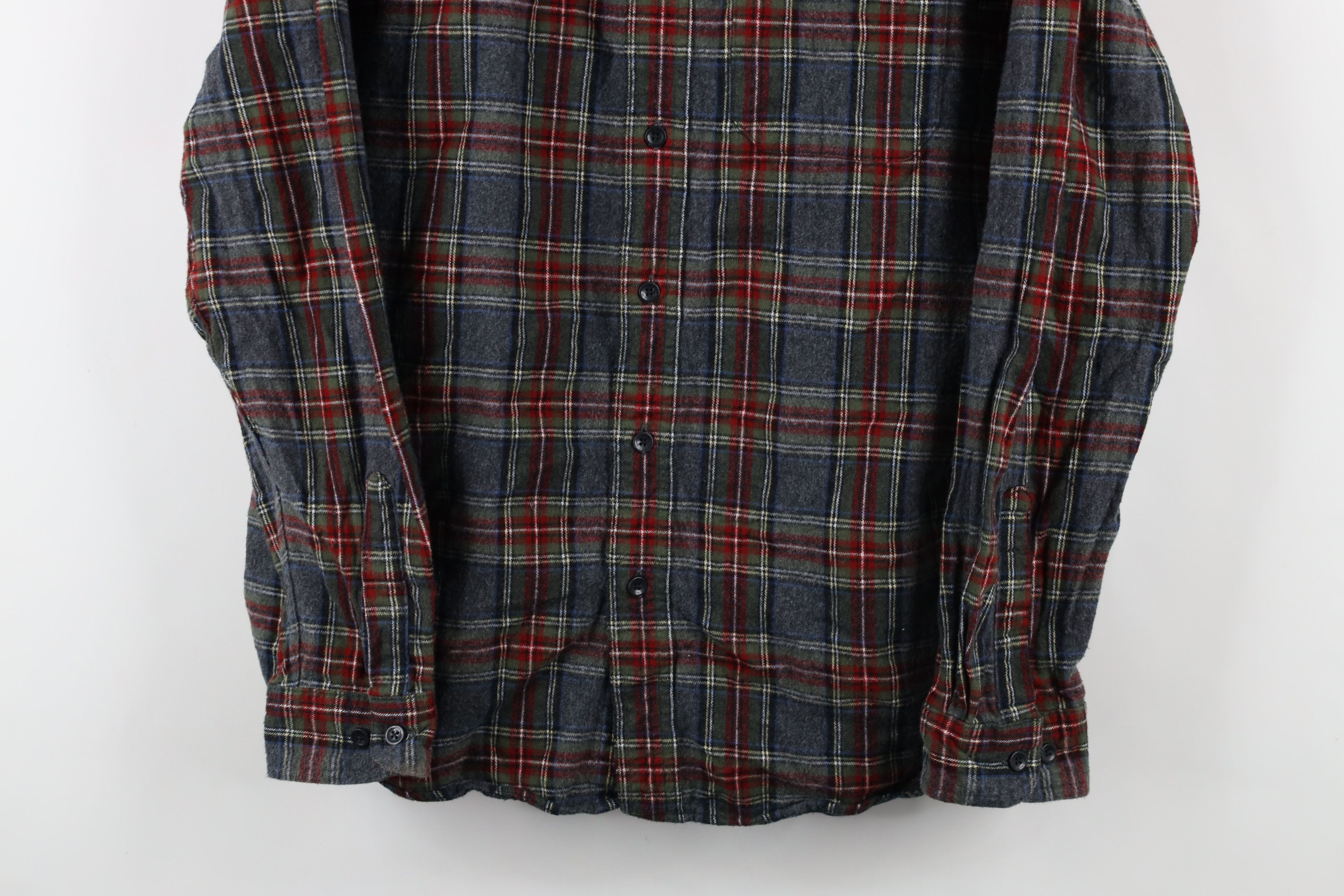 L.L. Bean × Vintage Vintage LL Bean Traditional Flannel Button Down Shirt Plaid Size US M / EU 48-50 / 2 - 3 Thumbnail