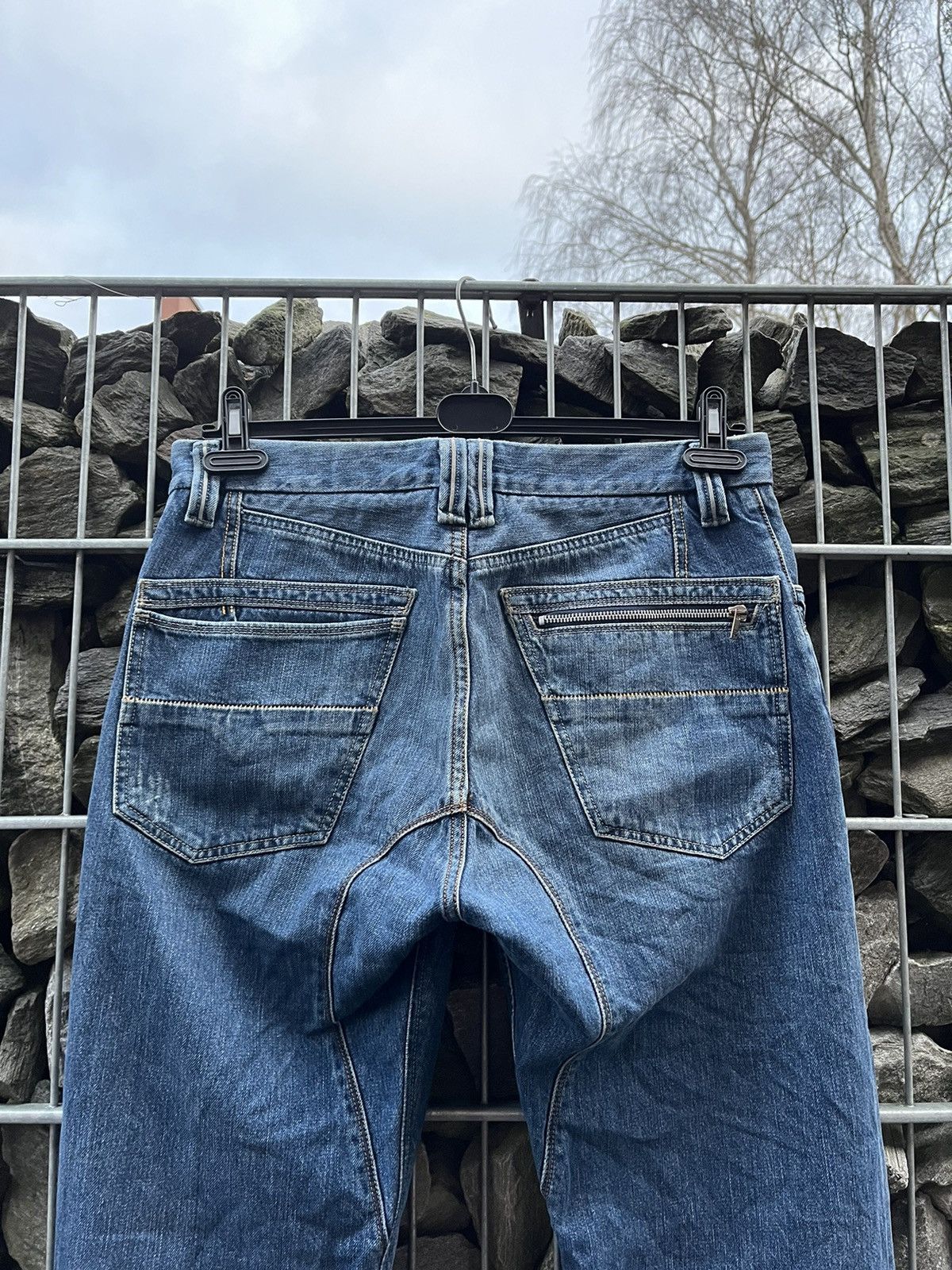 Diesel Vintage Diesel Arker FP Zip Cargo Distressed Faded Jeans Y2K Size US 32 / EU 48 - 3 Thumbnail