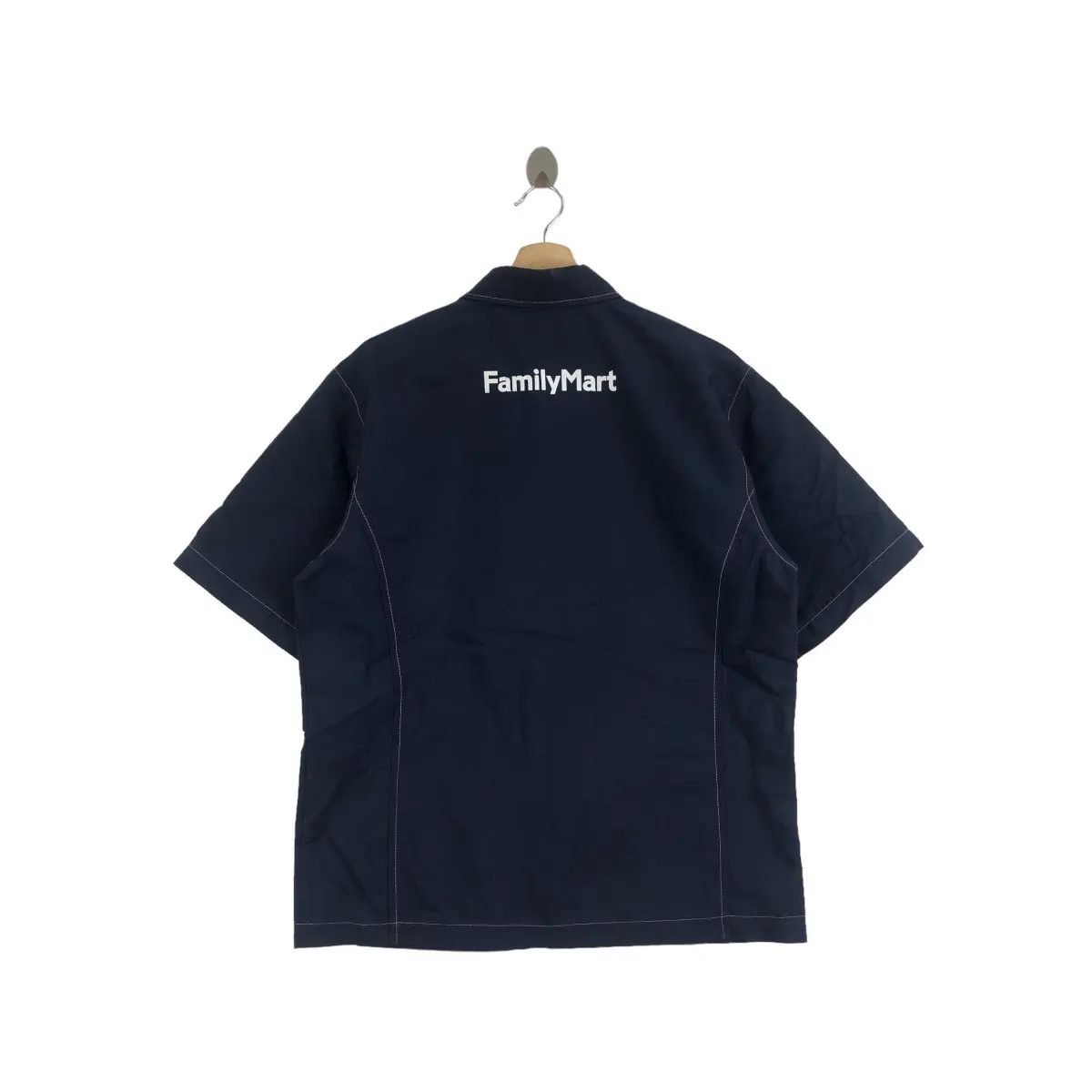 Japanese Brand Vtg FAMILYMART JAPAN Worker Collection Jacket Sweater Shirt Size US L / EU 52-54 / 3 - 2 Thumbnail