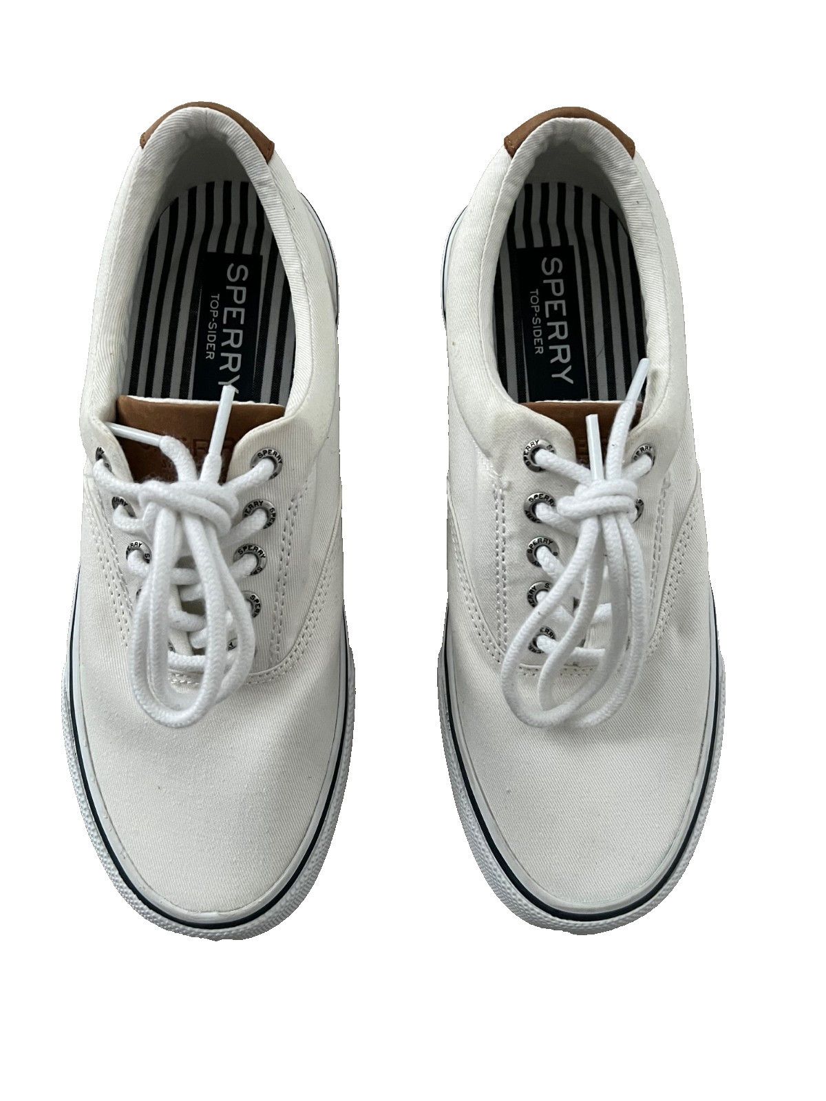 Sperry Sperry Top Sider Striper II CVO SW Lace Shoes White ( 7 ) Size US 7 / EU 40 - 4 Thumbnail