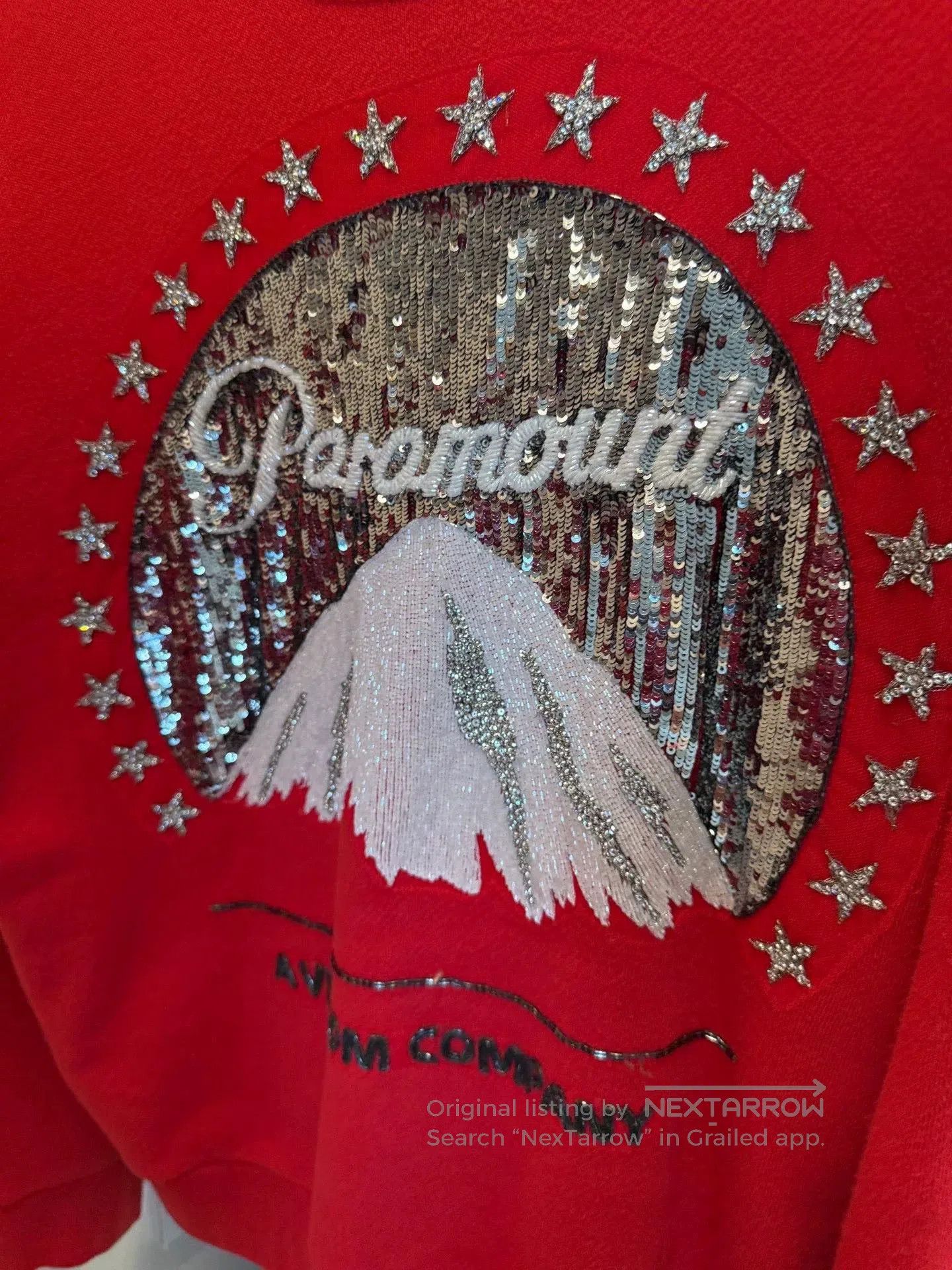 Gucci Gucci Red Paramount Mountain Sweatshirt. Size US M / EU 48-50 / 2 - 6 Thumbnail