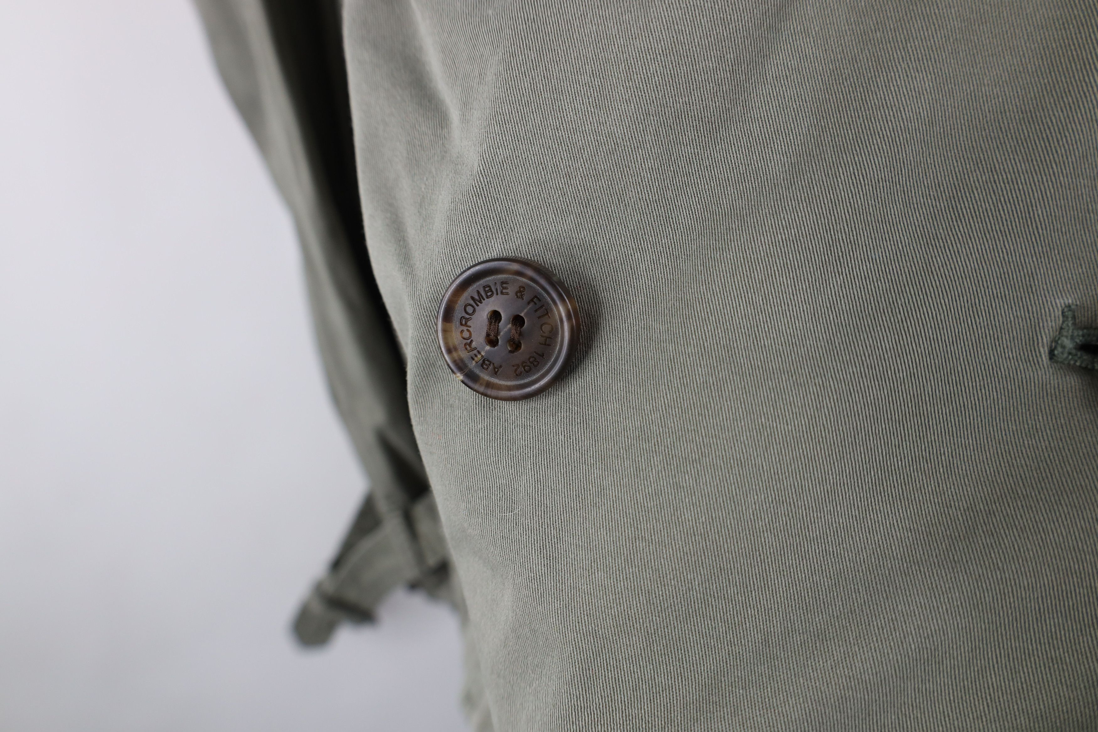 Abercrombie & Fitch Vintage Y2K Abercrombie & Fitch Military Jacket Green Size L / US 10 / IT 46 - 8 Thumbnail