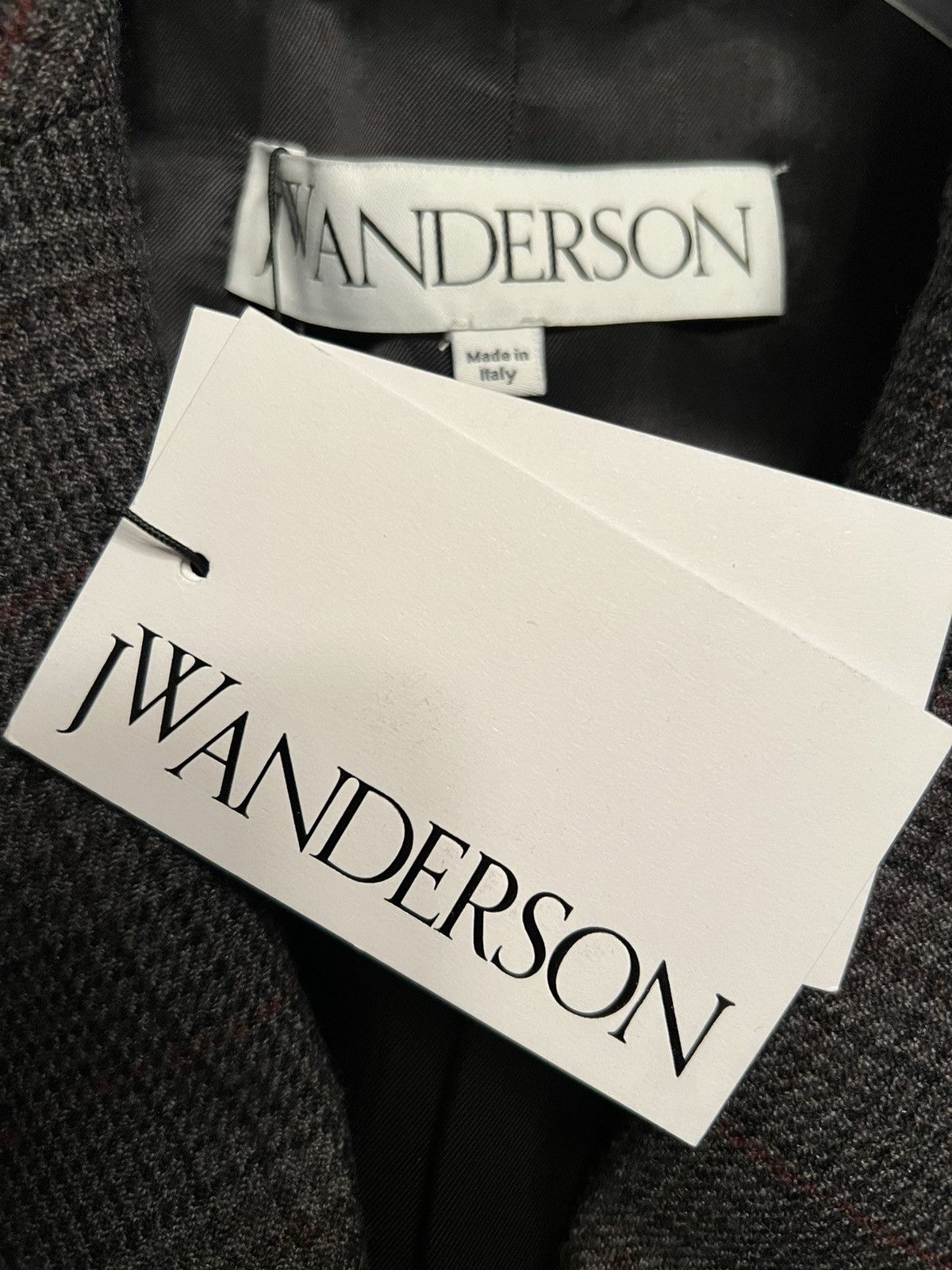 JW Anderson NEW L Distressed Wool Frayed Edging Raw Hem Blazer Jacket Size US L / EU 52-54 / 3 - 7 Thumbnail