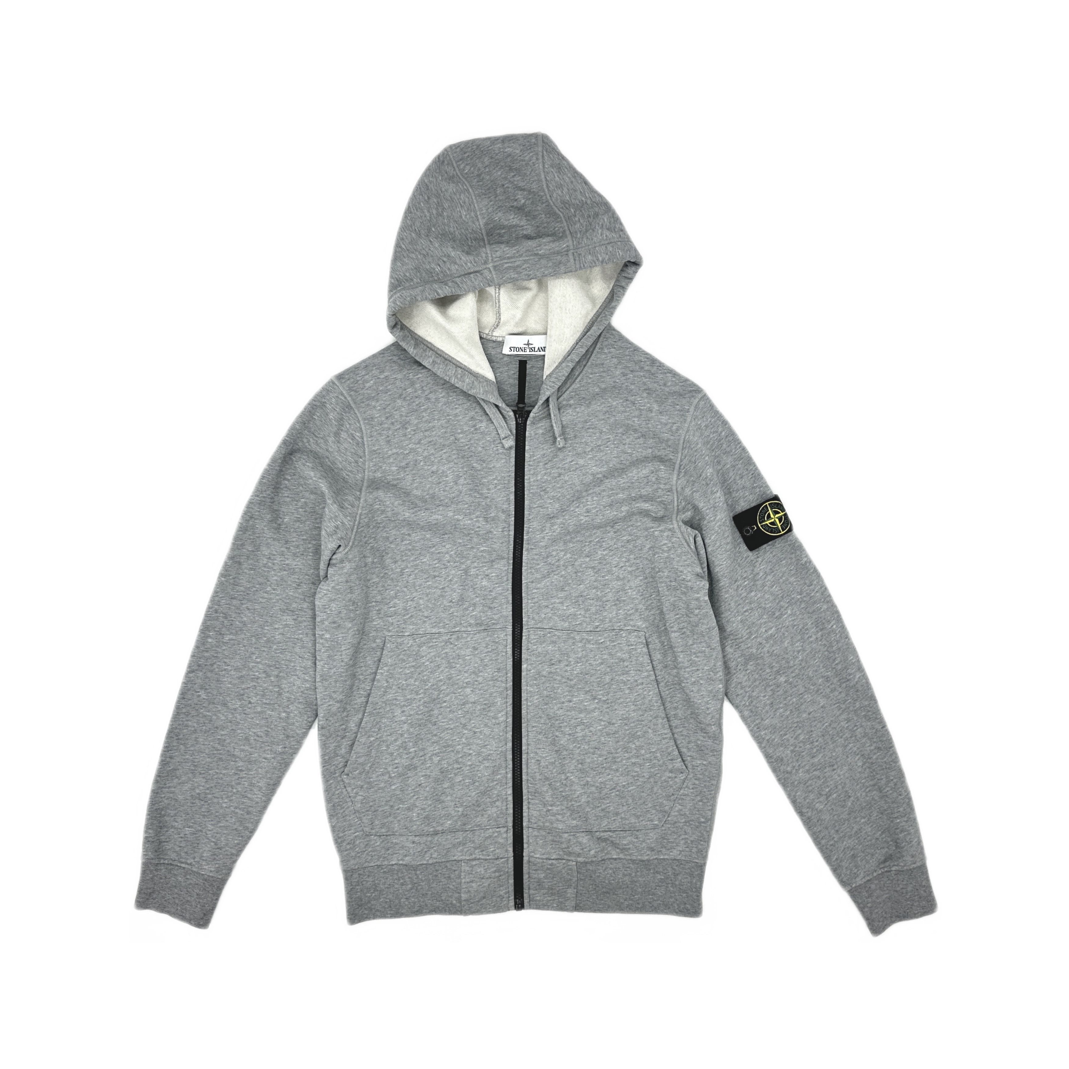 Stone Island Stone Island Logo Patch Zip Hoodie Size L Size US L / EU 52-54 / 3 - 1 Thumbnail