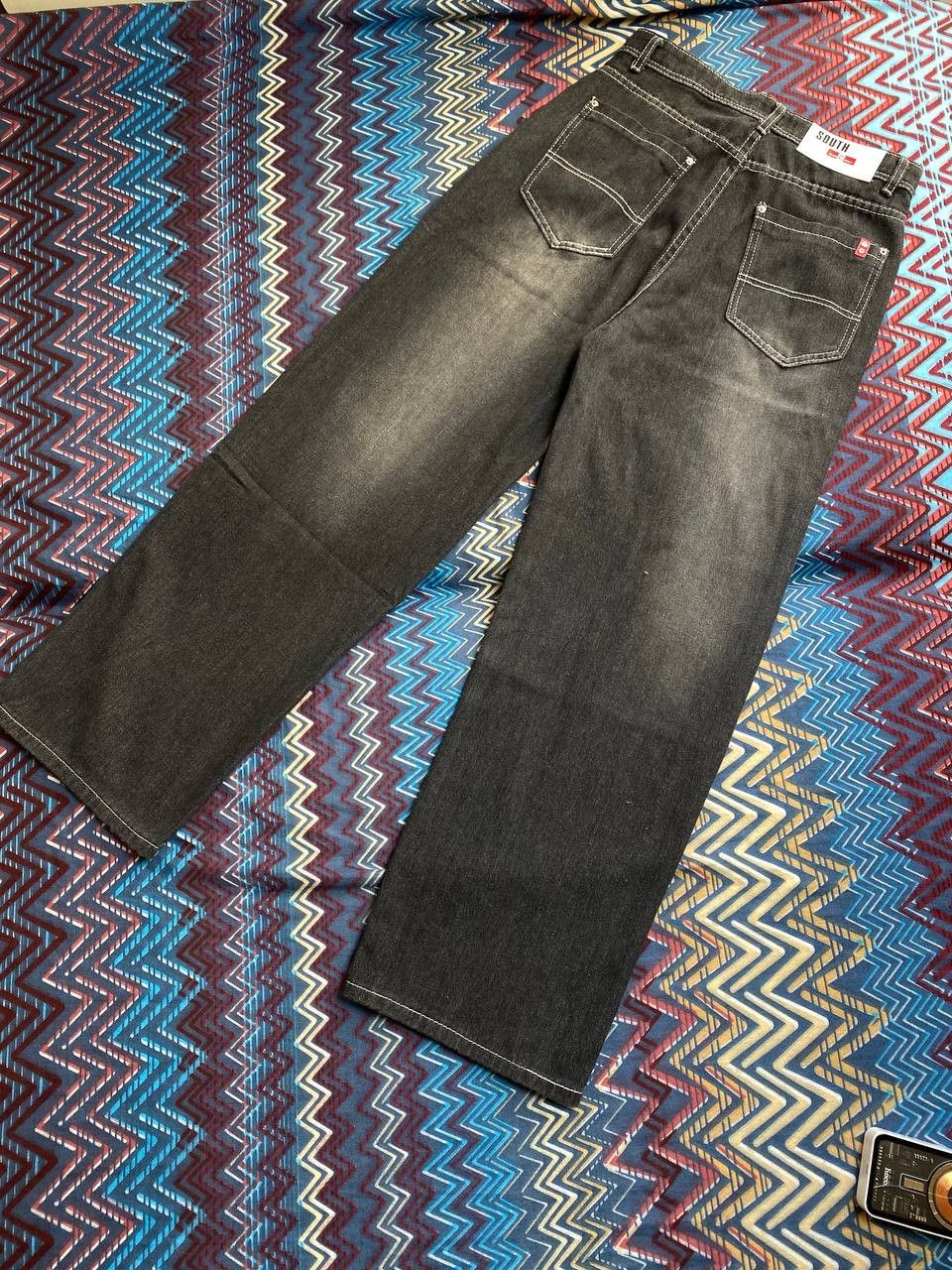 JNCO × Southpole Vintage Crown holder spell out baggy denim Size US 32 / EU 48 - 12 Thumbnail