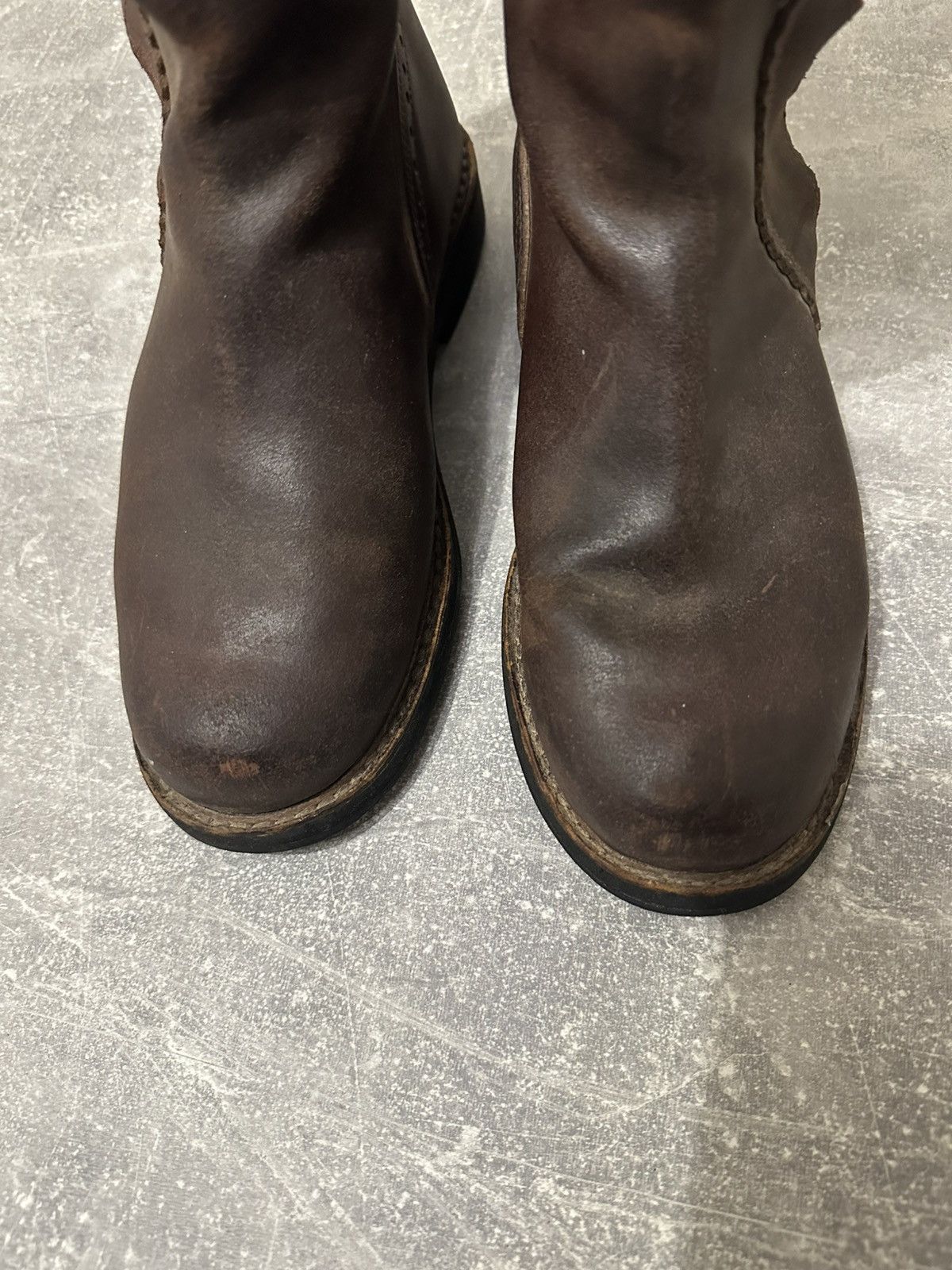 Vintage Vintage high boxer boots moto biker shoes core Size US 8 / IT 38 - 6 Thumbnail