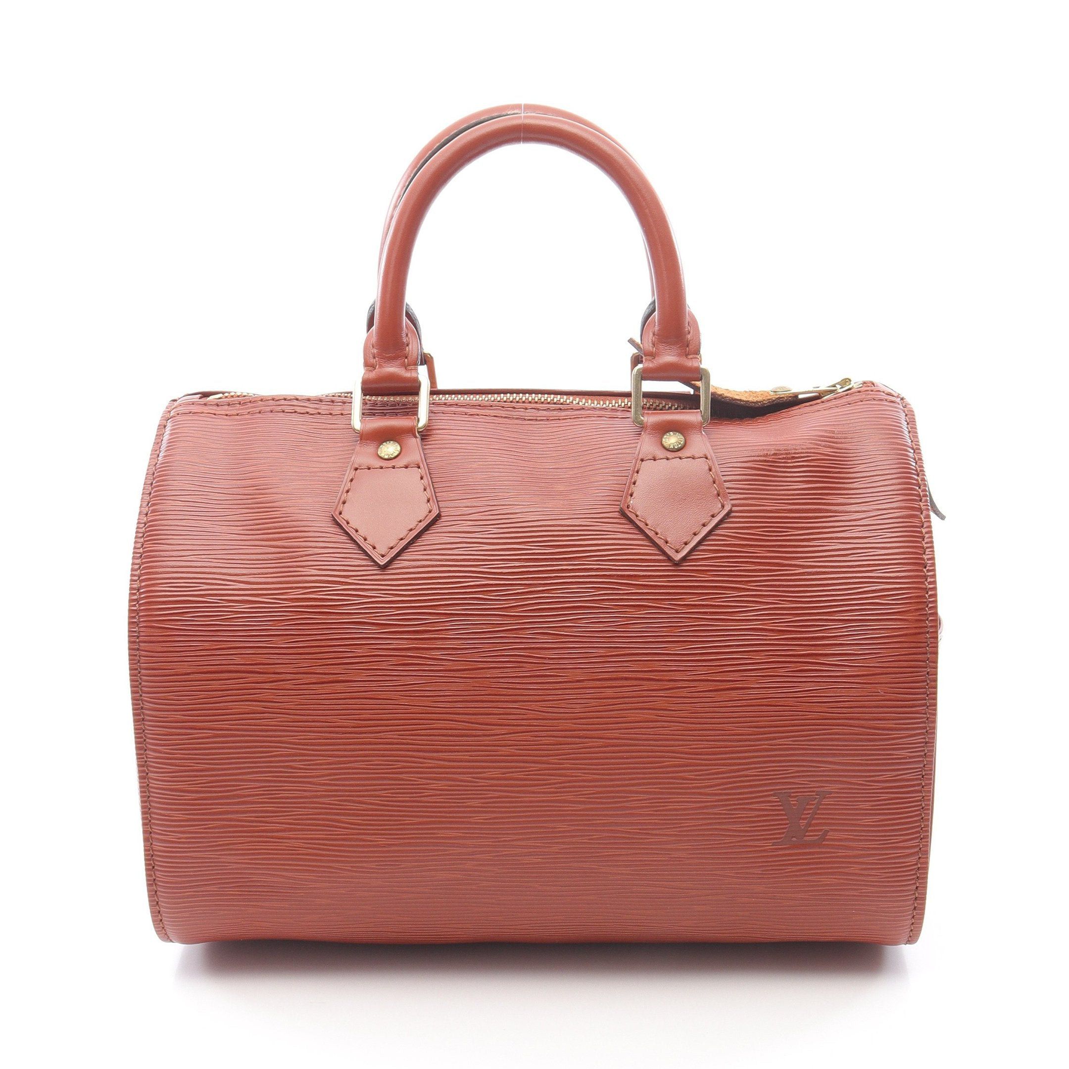 Louis Vuitton Louis Vuitton Speedy 25 Epi Kenya Brown Handbag Leather Size ONE SIZE - 1 Thumbnail
