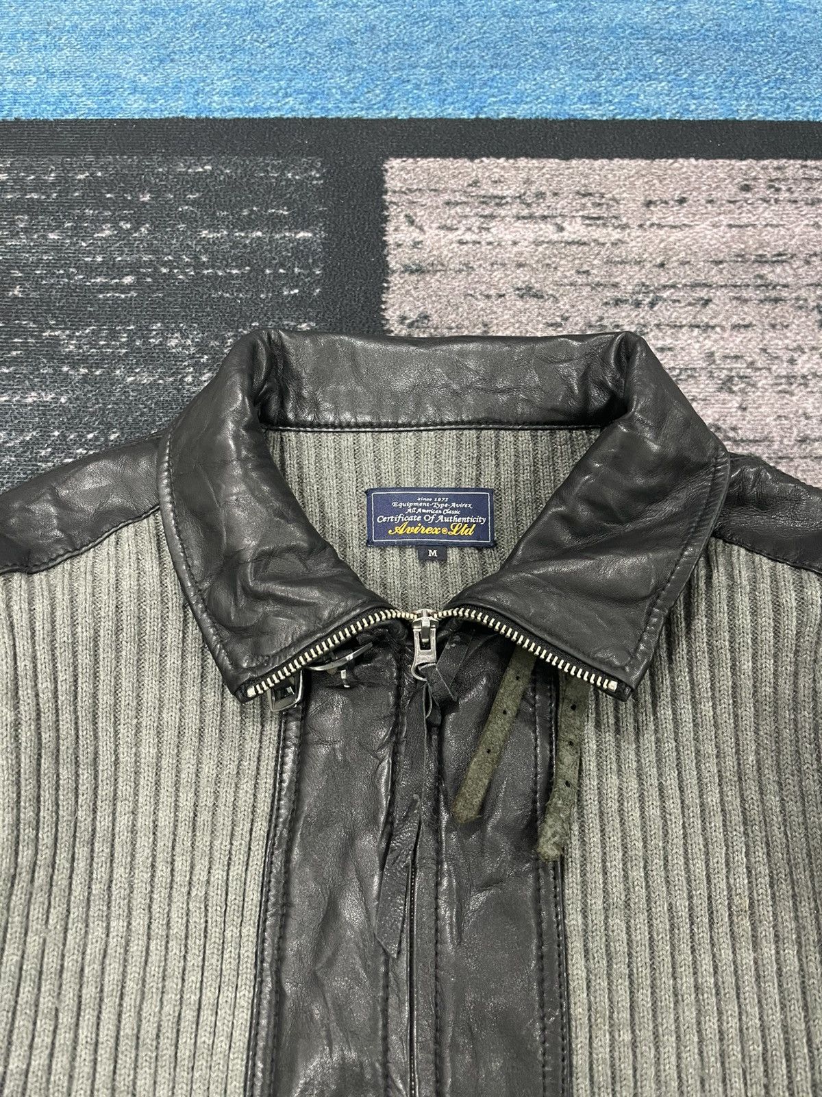 Avirex × Vintage Vintage Avirex Ltd Sheepskin Leather jacket Size US XS / EU 42 / 0 - 7 Thumbnail