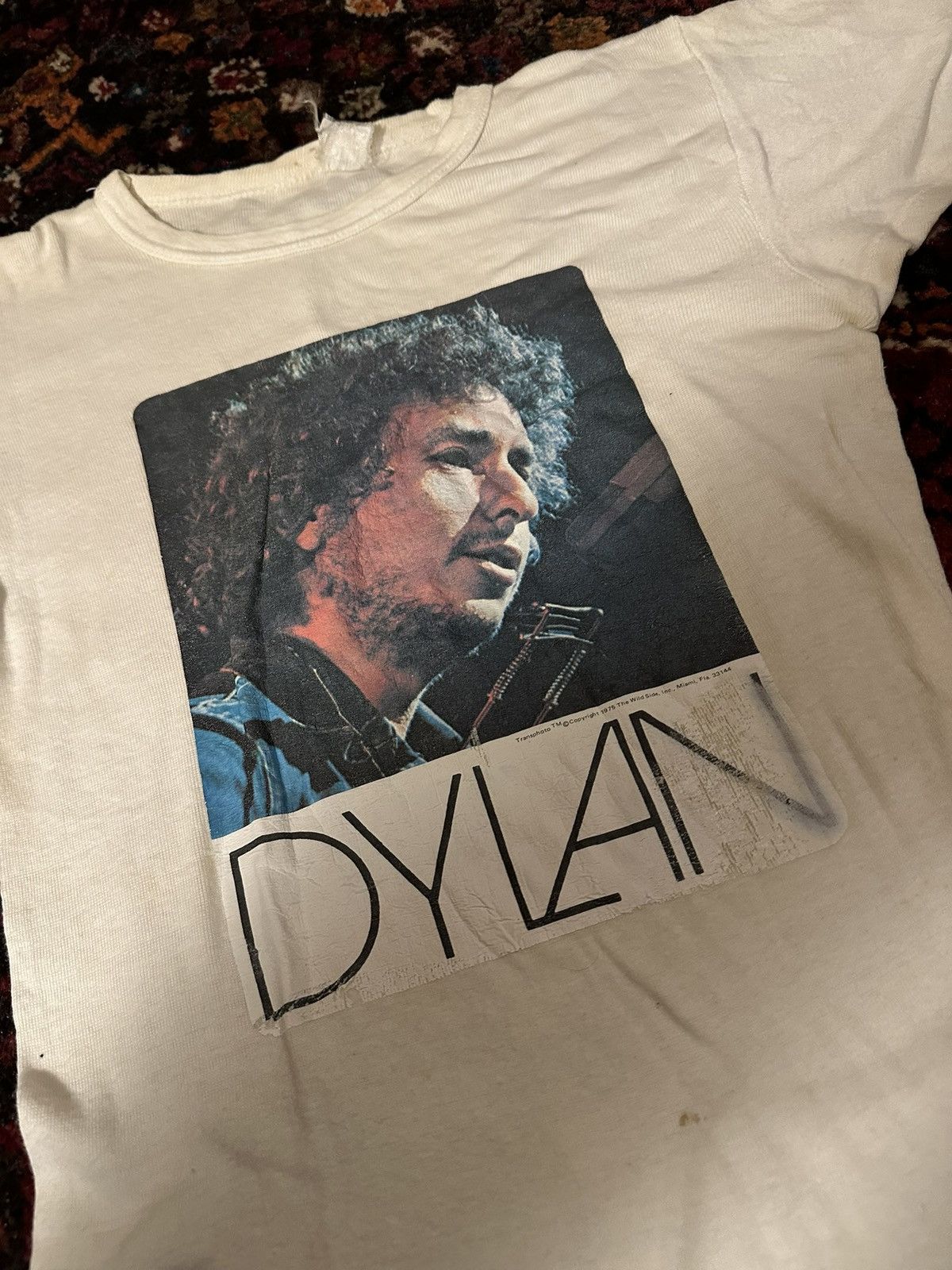 Vintage 70’s Bob Dylan T shirt COLLECTORS PIECE Size US XS / EU 42 / 0 - 1 Thumbnail