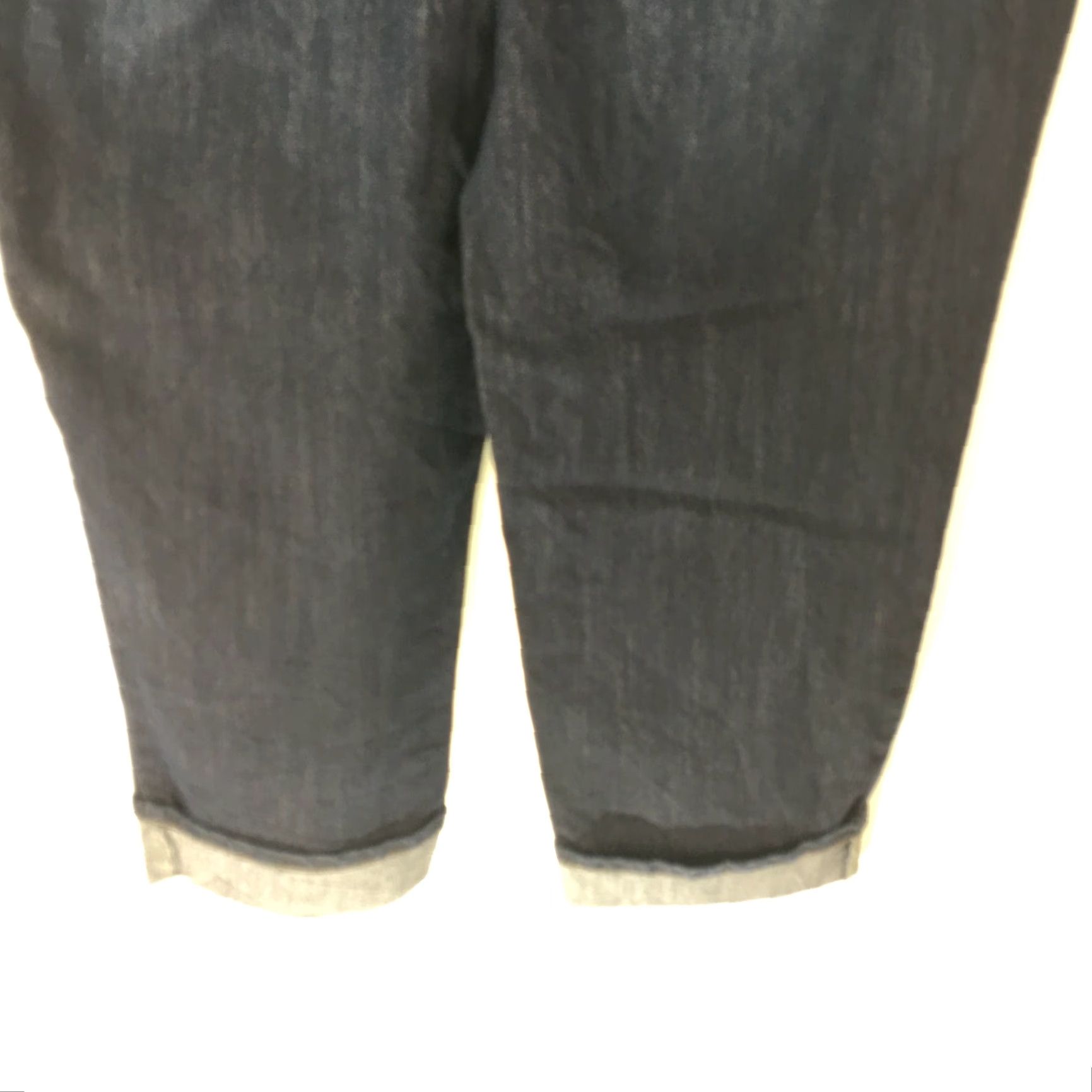 Vintage Style&co. Women Capri Jeans Denim Blue 10 Straight Leg 31in Inseam 5-Pocket Zipper Button High Rise 42in Waist Medium Wash Stretch Size 32" / US 10 / IT 46 - 4 Thumbnail