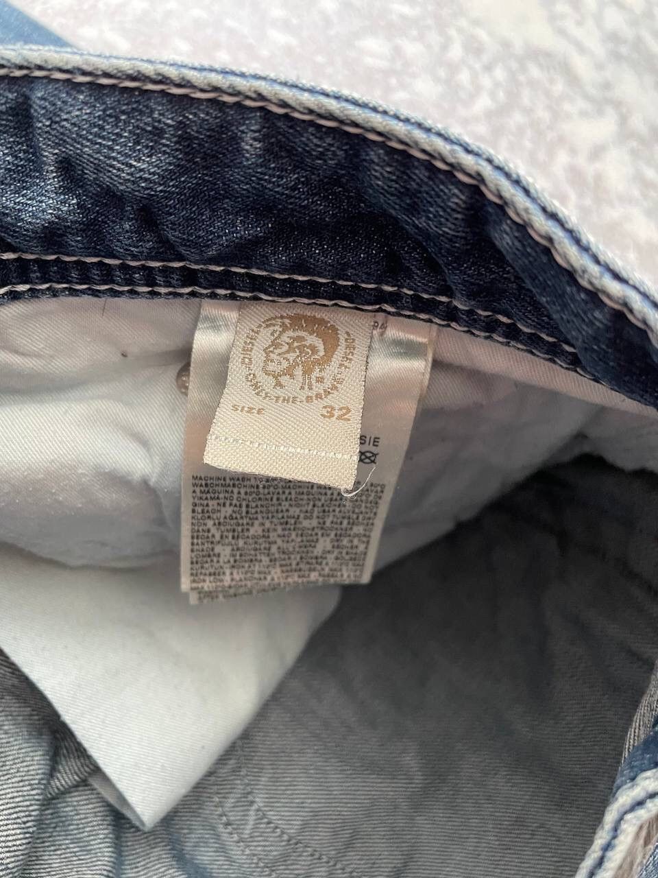 Diesel × Vintage Diesel THANAZ Denim Jeans Pants Size W32 L34 Y2K Rare Item Size US 33 - 9 Thumbnail
