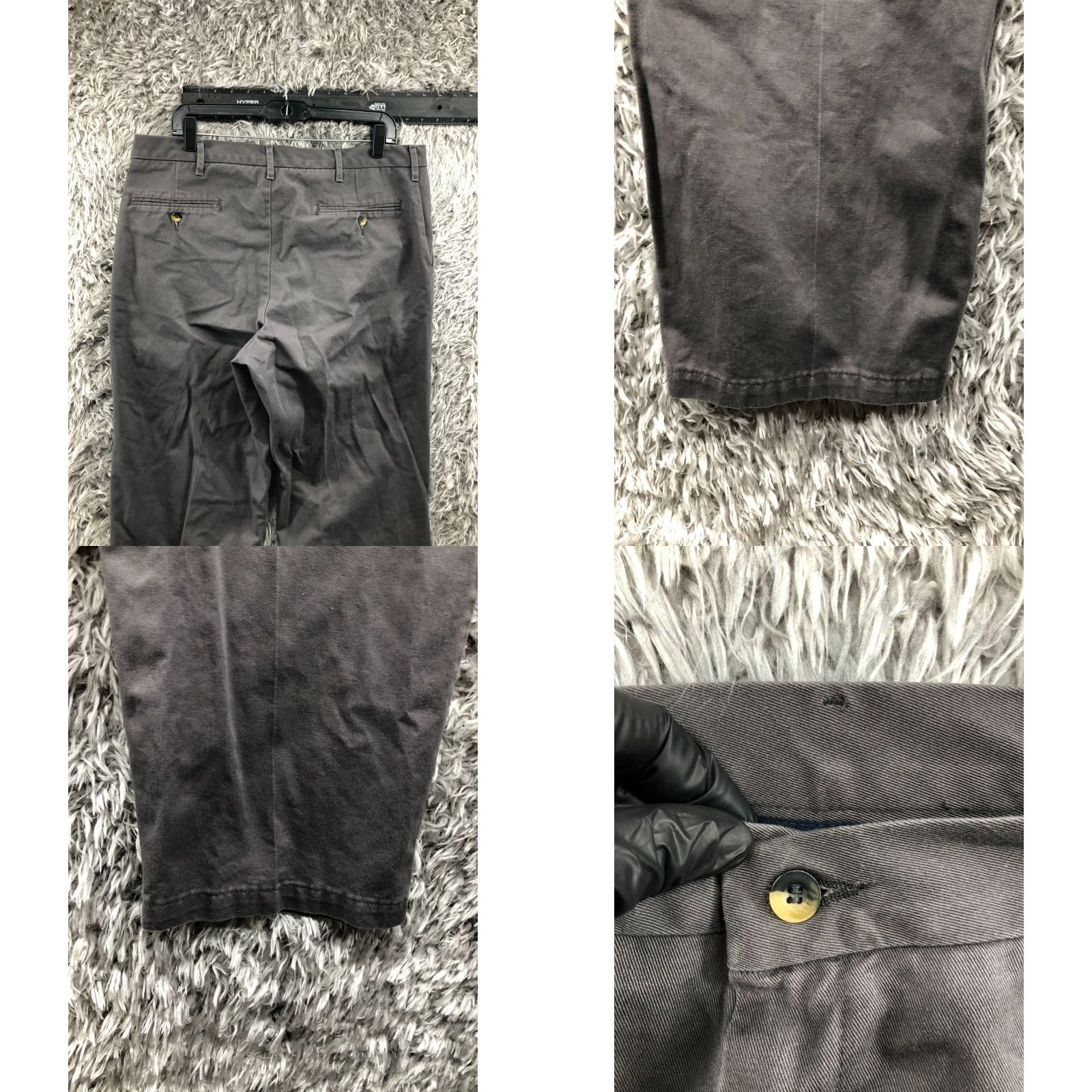 Vintage Unbranded Khaki Pants Mens 36x32 Gray Shirt? Size US 36 / EU 52 - 8 Thumbnail