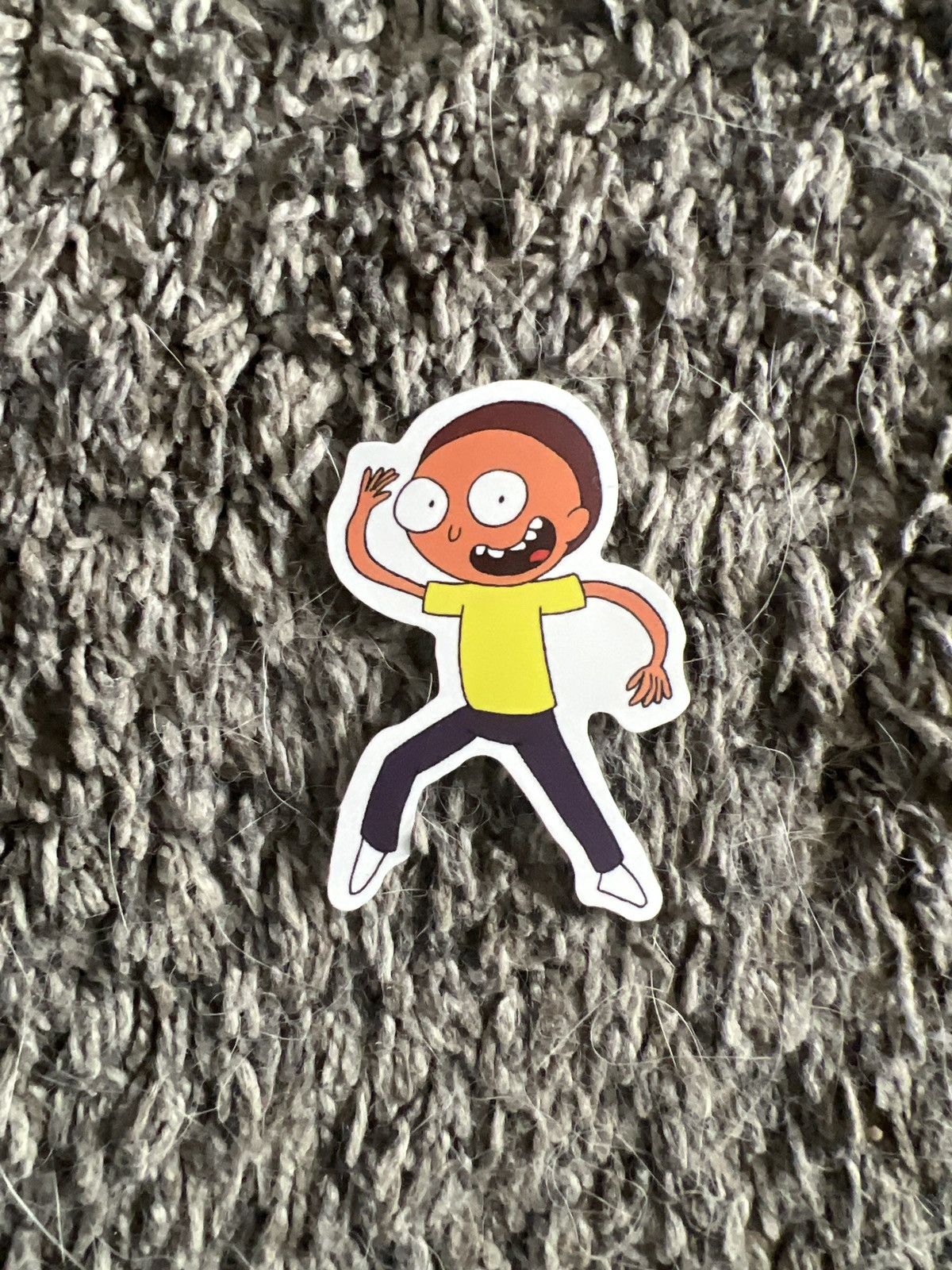 Cartoon Network Rick And Morty Morty Smith Sticker Size ONE SIZE - 1 Thumbnail