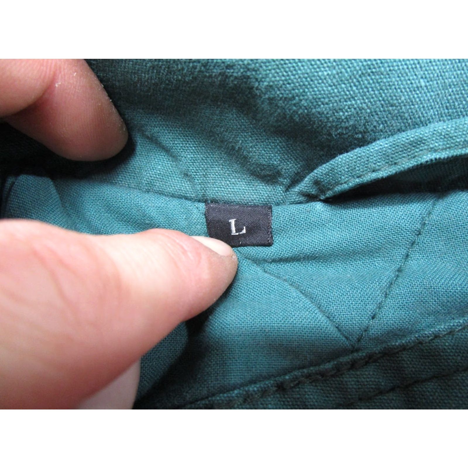 Members Only VINTAGE Members Only Jacket 90s Green Canvas Full Zip Size L Men Size US L / EU 52-54 / 3 - 3 Thumbnail
