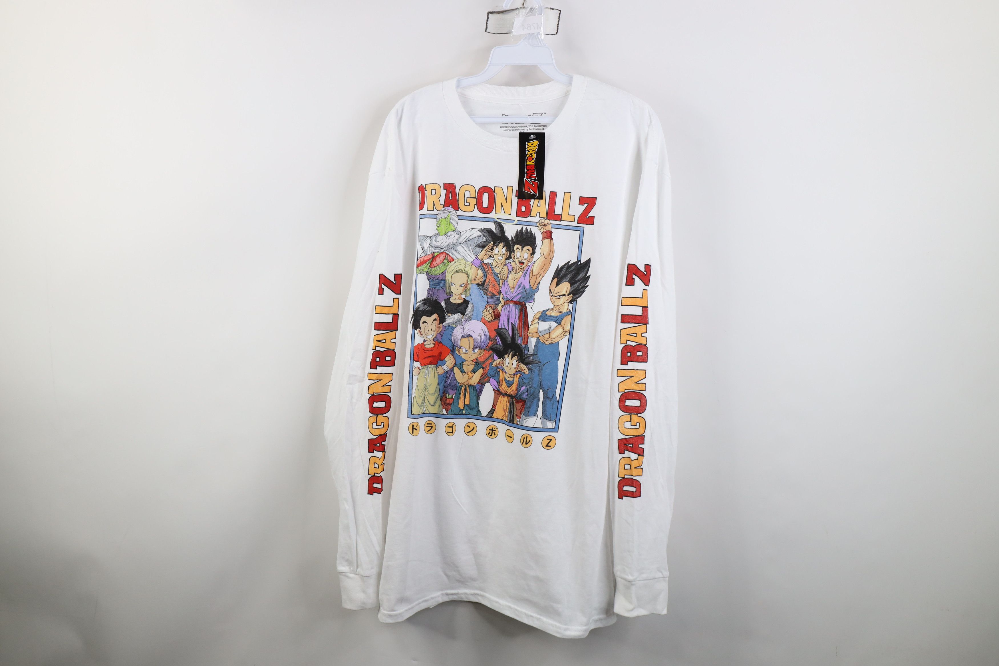 Vintage Deadstock Vintage Y2K Dragon Ball Z Spell Out Anime T-Shirt Size US XL / EU 56 / 4 - 1 Thumbnail