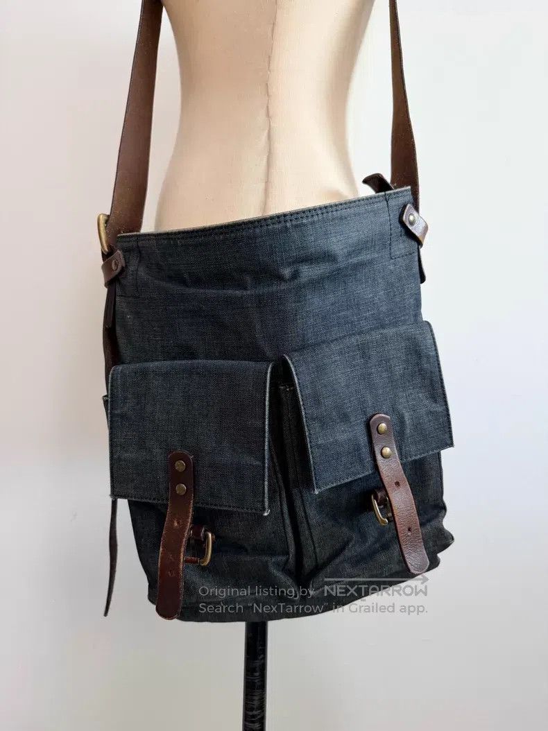 Dries Van Noten Dries Van Noten denim shoulder bag| Size ONE SIZE - 1 Thumbnail