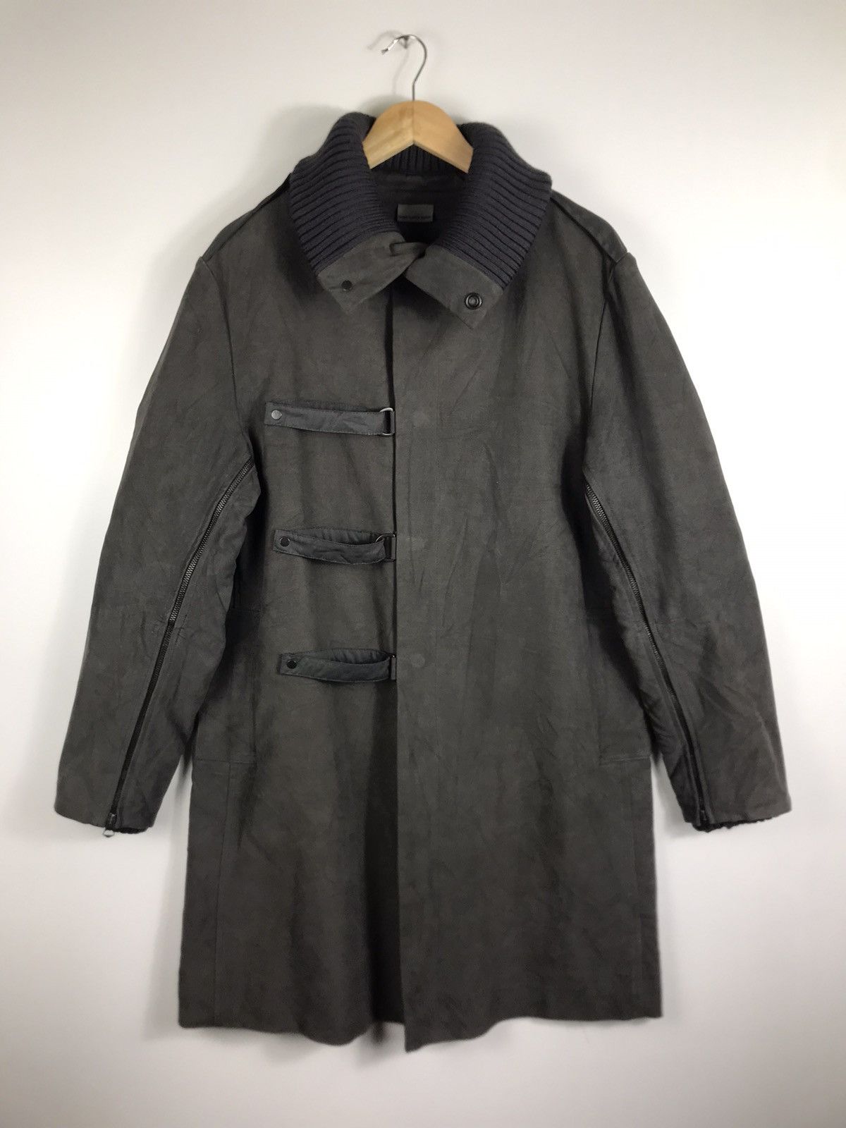GIAN CARLO ROSSI 🔥Vintage Luxury Gian Carlo Rossi Bondage Long Coat Size US M / EU 48-50 / 2 - 2 Thumbnail