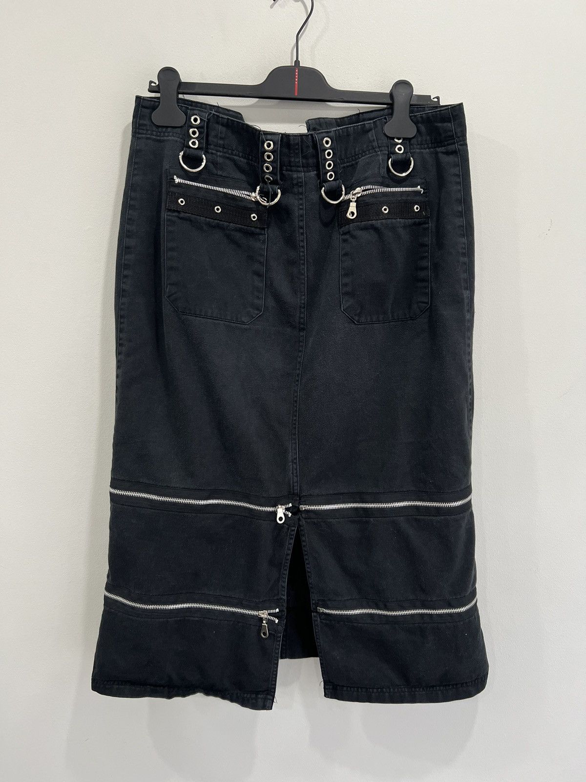 Other Vintage Womens MT 2 Skirt zipper rave grunge y2k Size 34" / US 12 / IT 48 - 2 Thumbnail