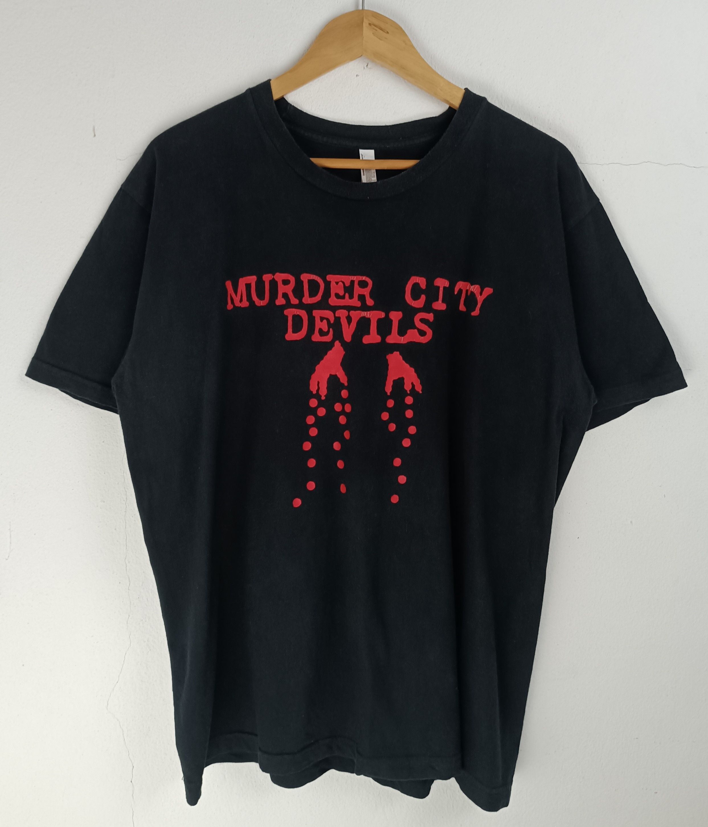 Band Tees VINTAGE Y2K MURDER CITY DEVILS FADED TEE afi melvins hole Size US L / EU 52-54 / 3 - 3 Thumbnail