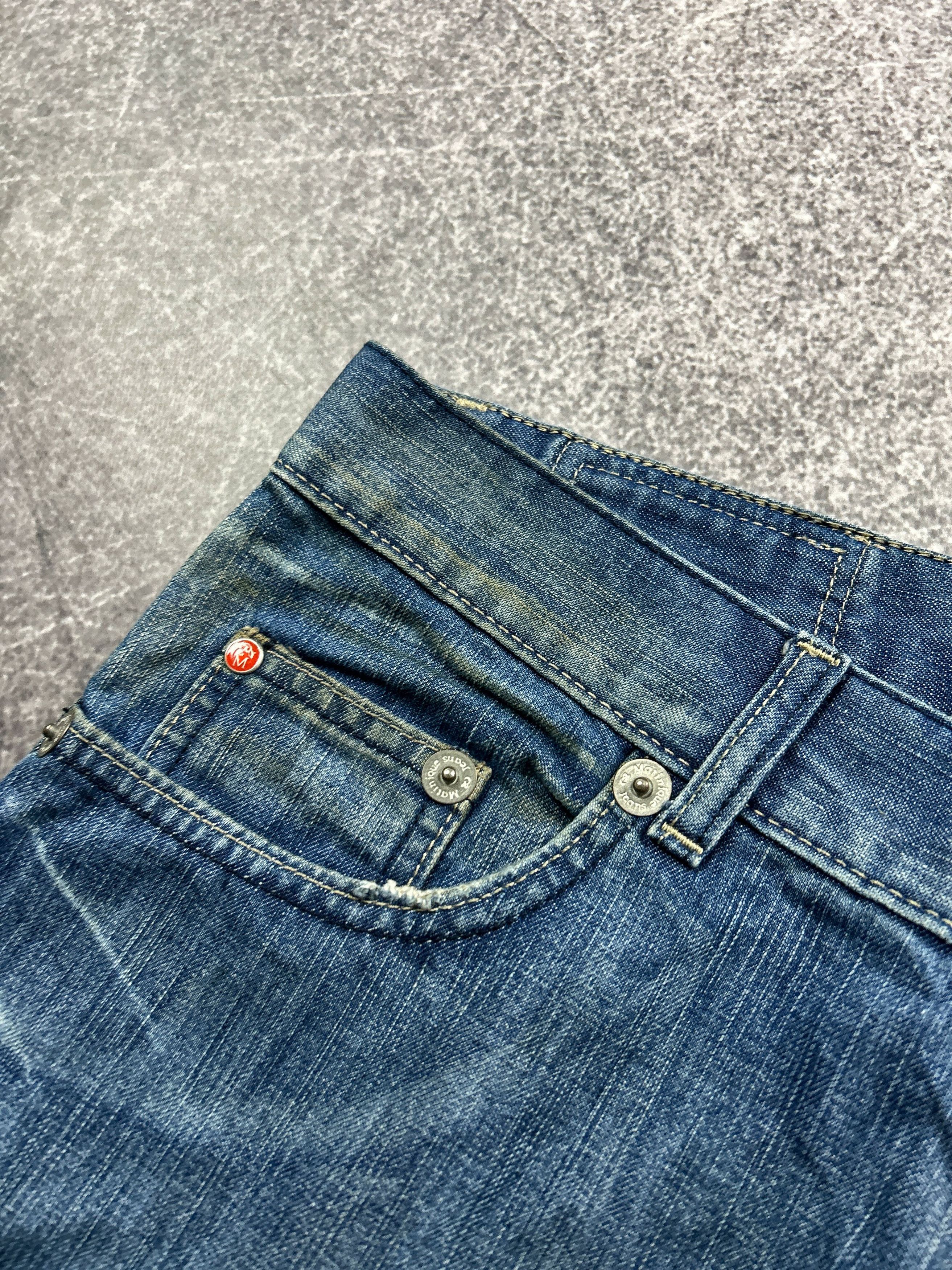 Vintage classic baggy balenciaga rick owens style jeans 90s y2k Size US 32 / EU 48 - 8 Thumbnail