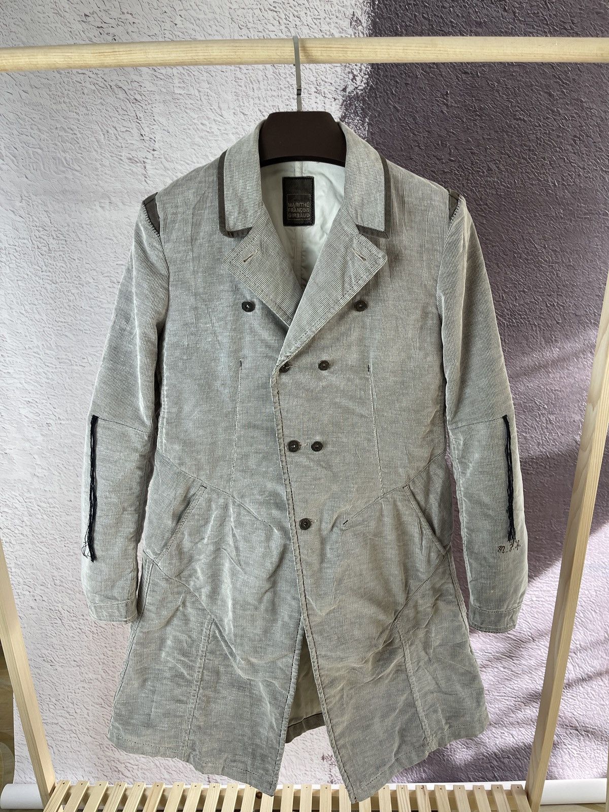 Marithe + Francois Girbaud Marithe Francois Girbaud double breasted coat corduroy style Size M / US 6-8 / IT 42-44 - 1 Thumbnail