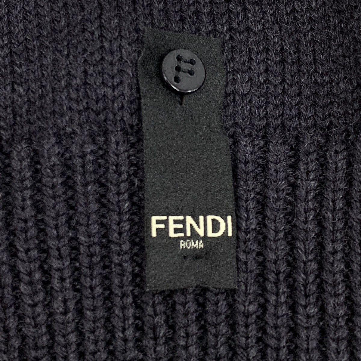 Fendi Fendi Colorblocked Monogrammed Wool Sweater Size US S / EU 44-46 / 1 - 5 Thumbnail