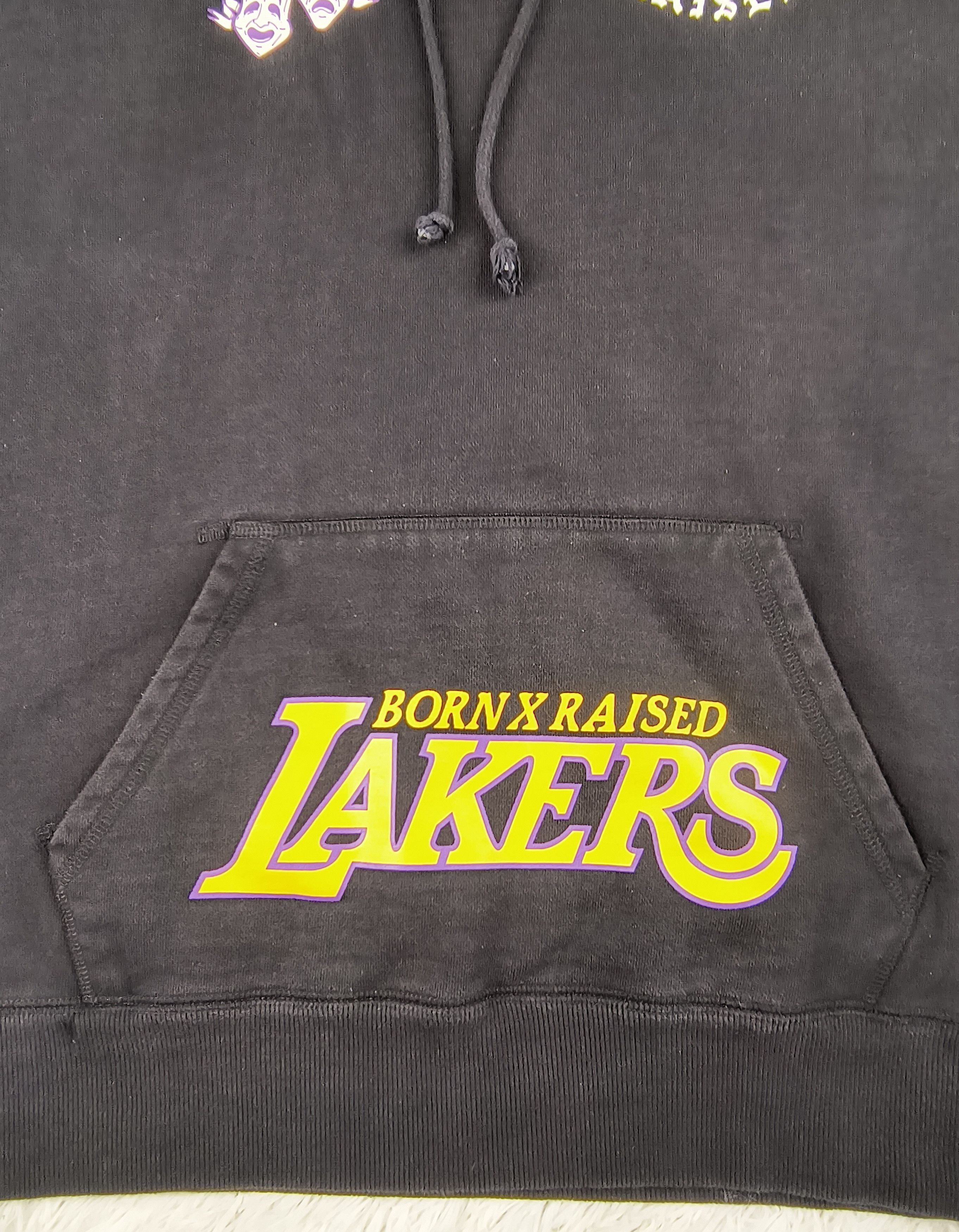 NBA New Era NBA LA Lakers born x raised hoodie Size US L / EU 52-54 / 3 - 6 Thumbnail