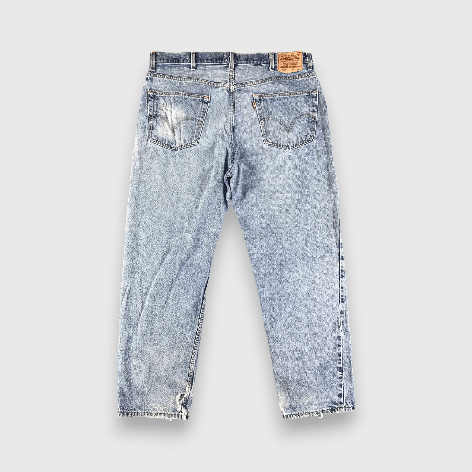 Levi's Vintage Blue Wash Levis 550 Jeans-J3141 Size US 40 / EU 56 - 2 Thumbnail