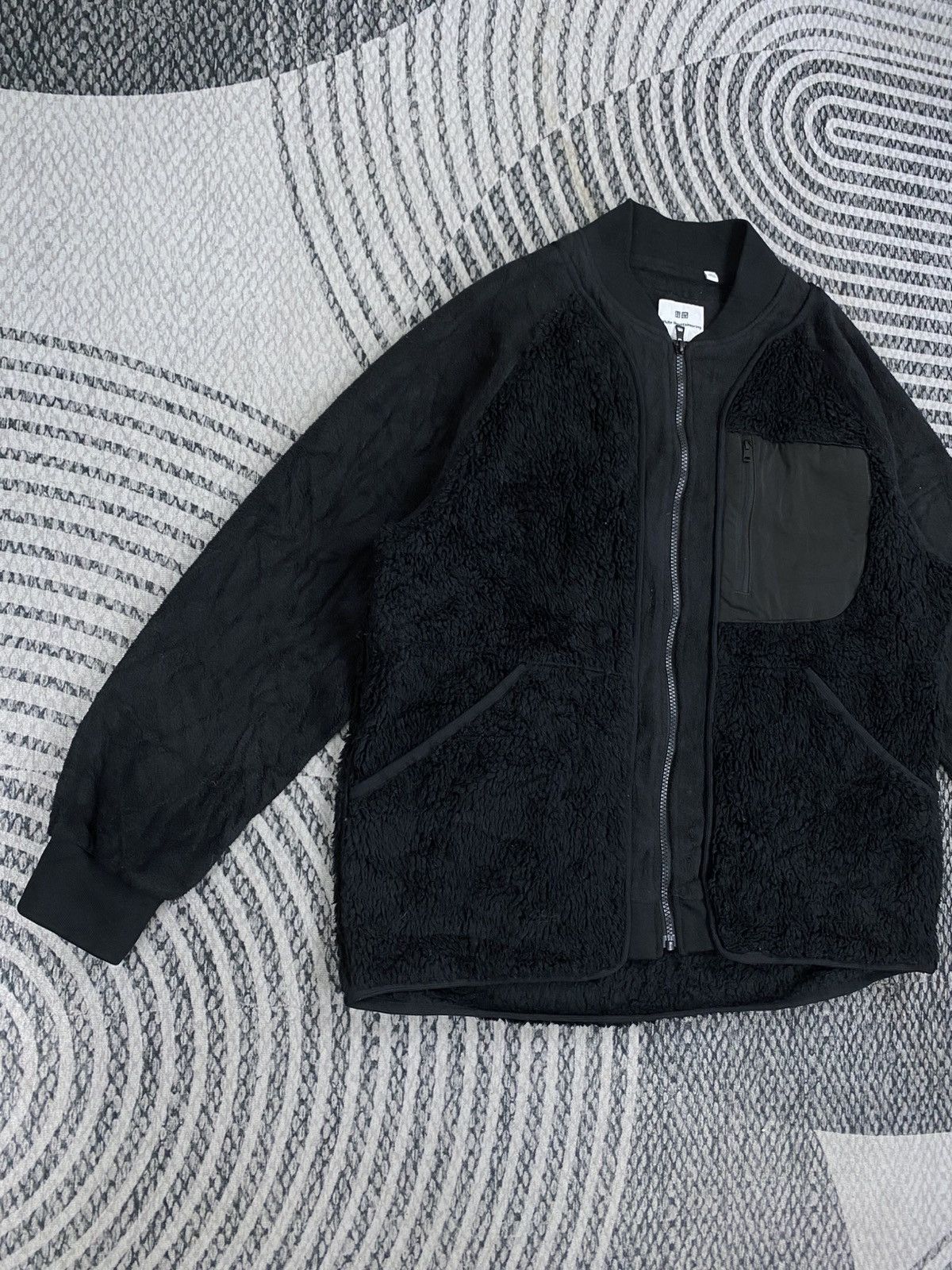 Uniqlo × White Mountaineering White Mountaineering X Uniqlo Fleece Retro Style Jacket Size US M / EU 48-50 / 2 - 3 Thumbnail