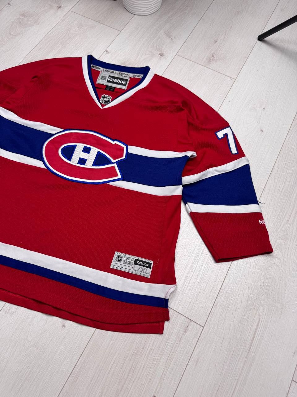 NHL × Reebok SIGNED Reebok NHL Montreal Canadiens Hockey Jersey Youth Size US XS / EU 42 / 0 - 3 Thumbnail