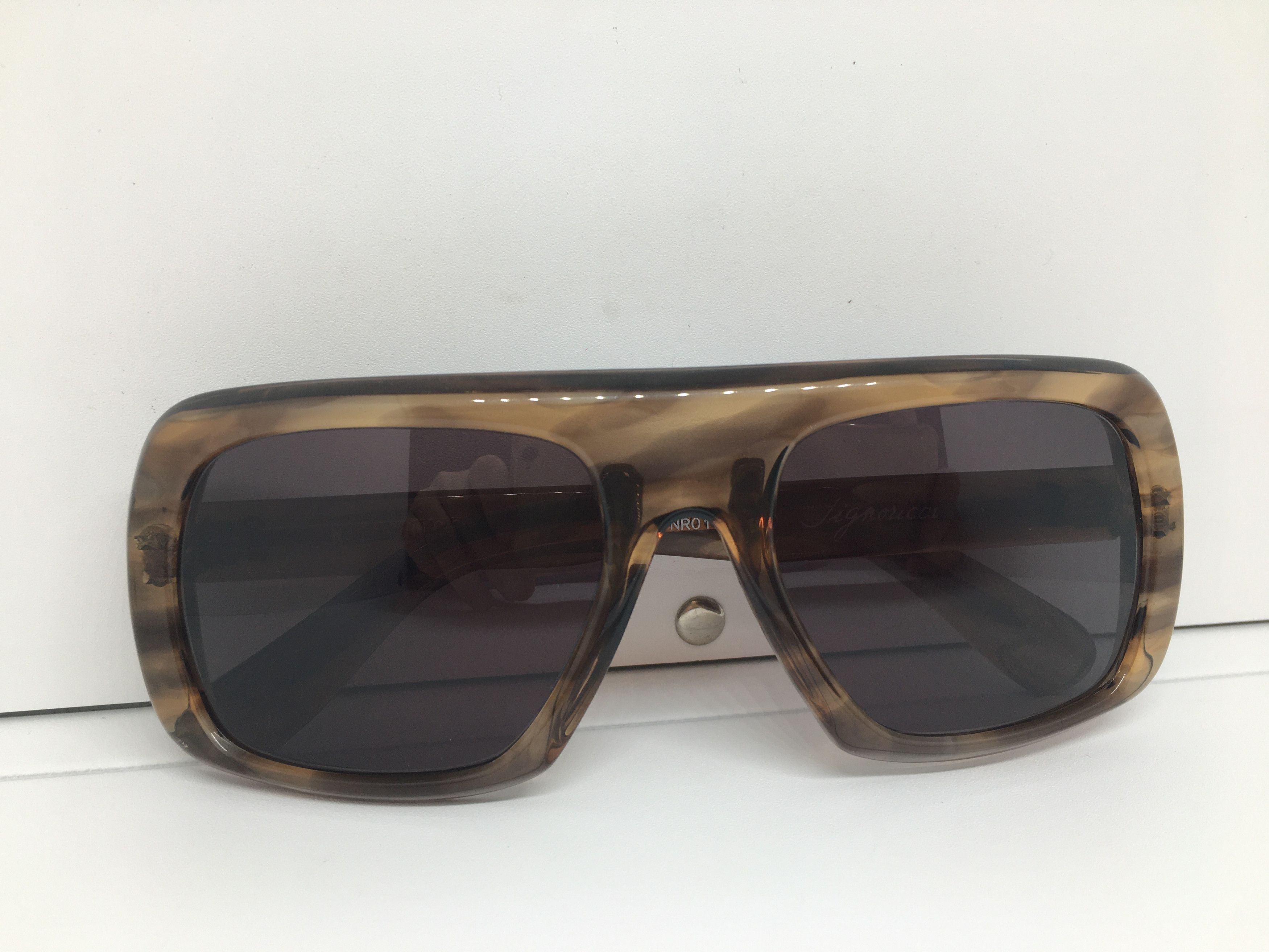 Vintage Vintage NINARICCI Paris NR0112 Avitor Sunglasses Frame Size ONE SIZE - 8 Thumbnail