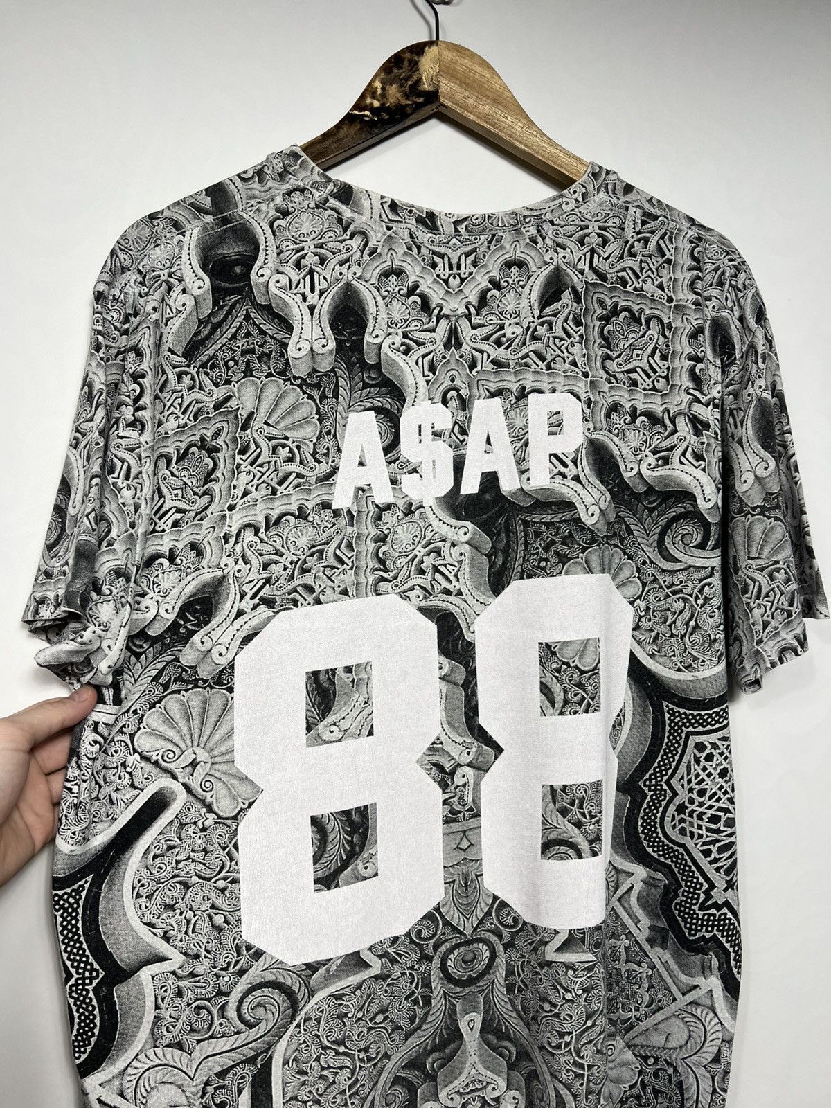 Eleven Paris Eleven Paris x Assap Rocky Patterned #88 T-shirt Tee Size US XL / EU 56 / 4 - 6 Thumbnail