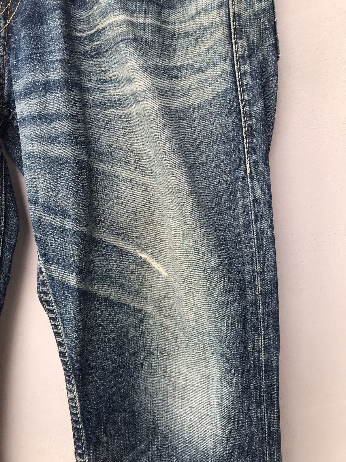 Levi's Vintage Levis 503 Distressed Denim Size US 35 - 4 Thumbnail