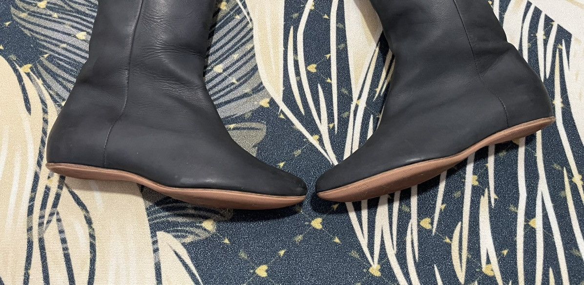 H&M × Maison Margiela Maison Martin Margiela for H&M Knee High Leather Boots 2008 Size US 5 / IT 35 - 3 Thumbnail