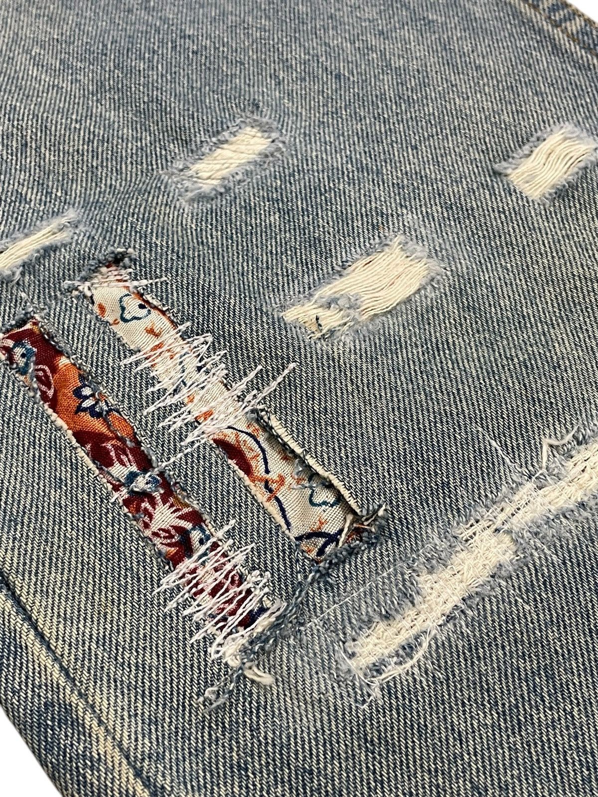 Levi's Levis Orange Tab Local Designer Art Life Selvedge Rework Size US 30 / EU 46 - 9 Thumbnail