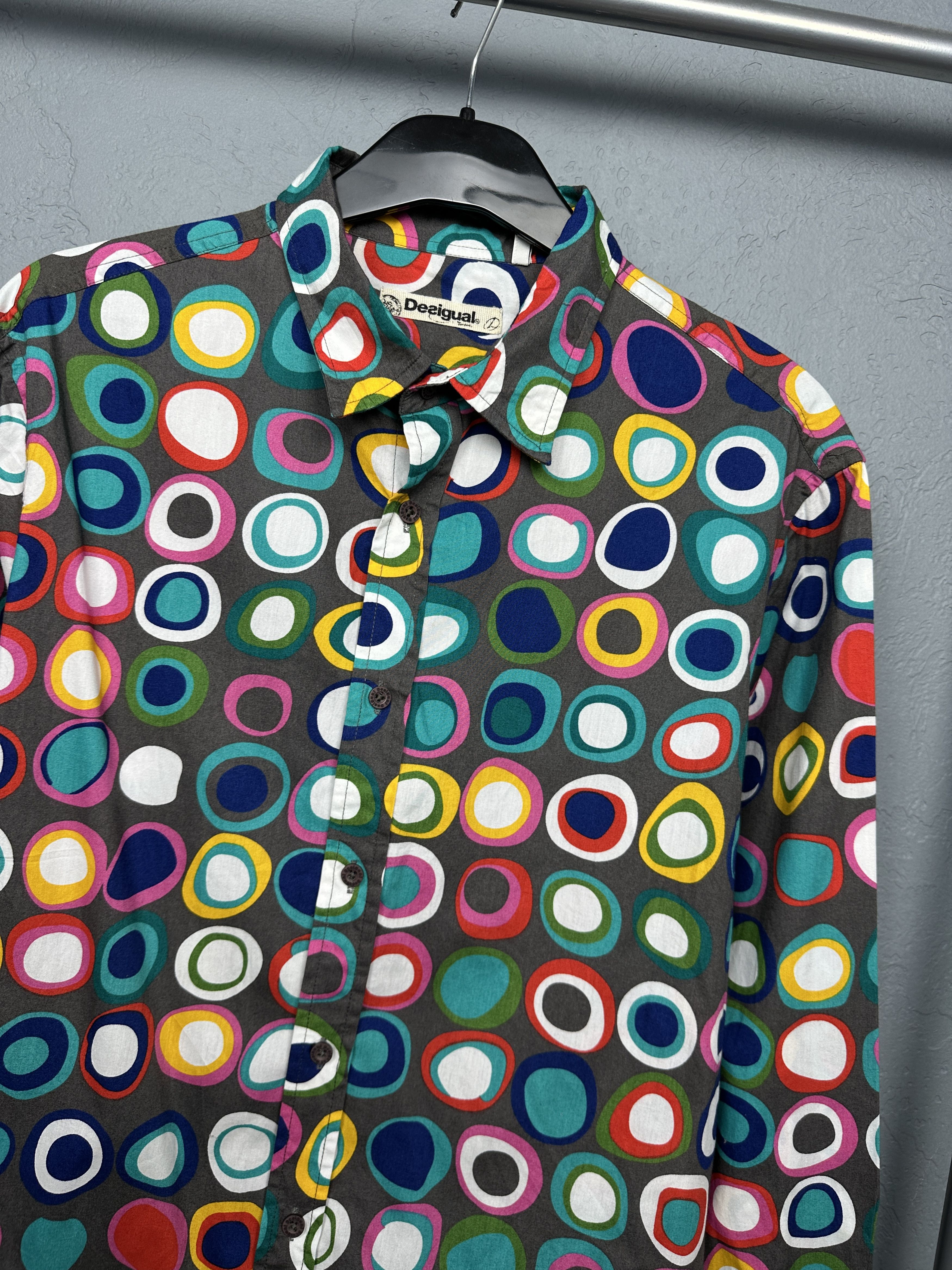 Desigual Desigual Mens Long Sleeve Shirt Size US L / EU 52-54 / 3 - 2 Thumbnail