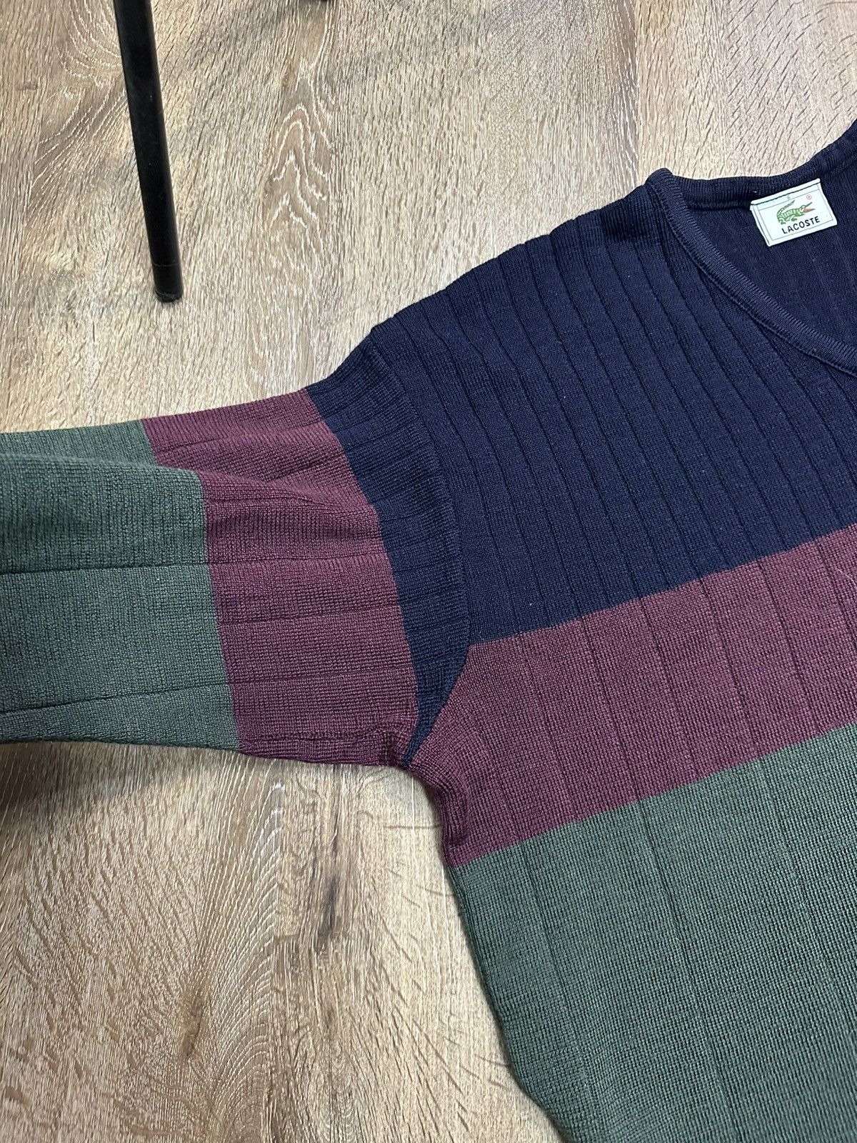 Lacoste Lacoste Wool Knit Sweater Size US XL / EU 56 / 4 - 5 Thumbnail