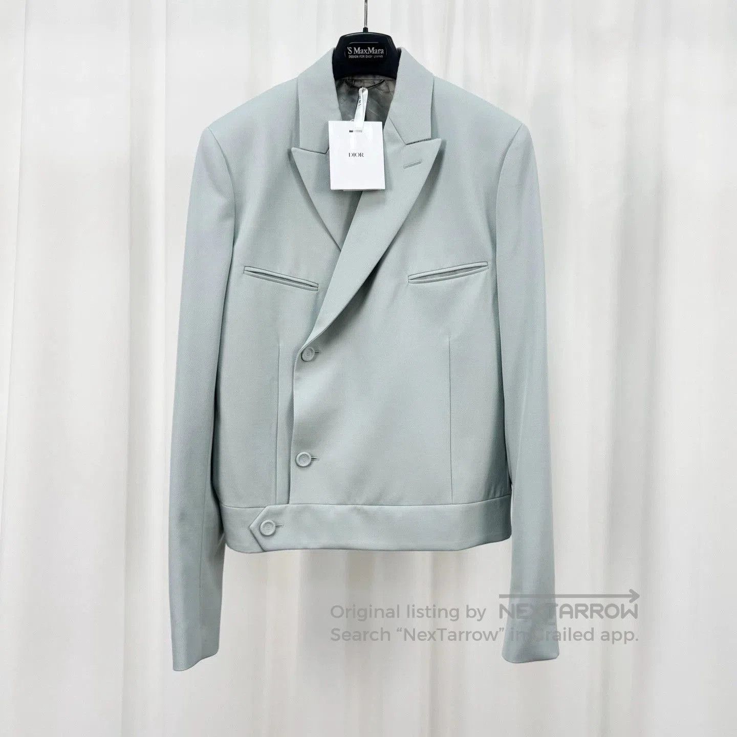 Dior Dior Wool Peak Lapel Suit Jacket. Size US XL / EU 56 / 4 - 1 Thumbnail