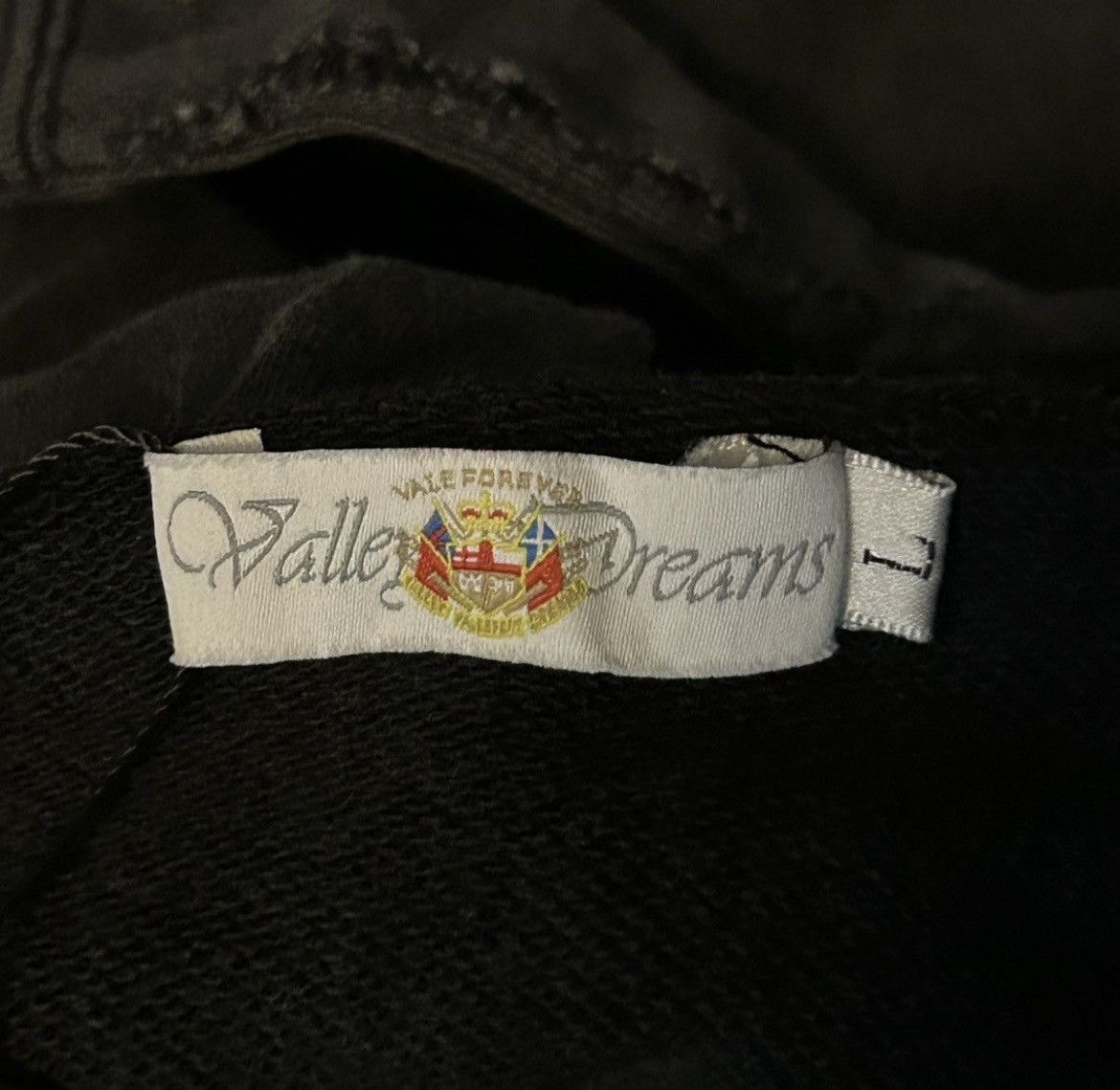 Vale Vale Forever Hardy Boyz Zip Up Hoodie (Black) Size US L / EU 52-54 / 3 - 3 Thumbnail