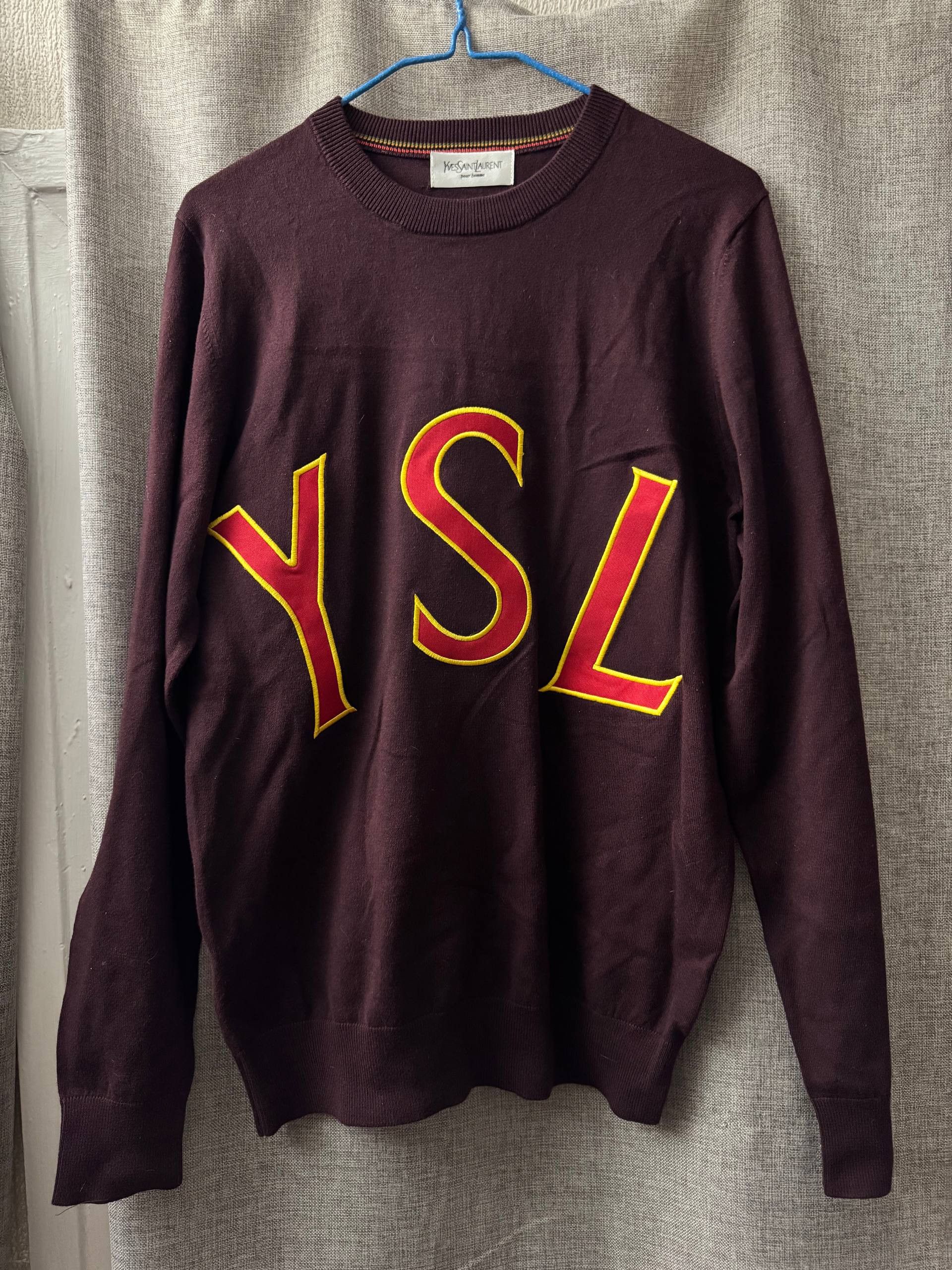 Yves Saint Laurent YSL Sweater Size US M / EU 48-50 / 2 - 1 Thumbnail