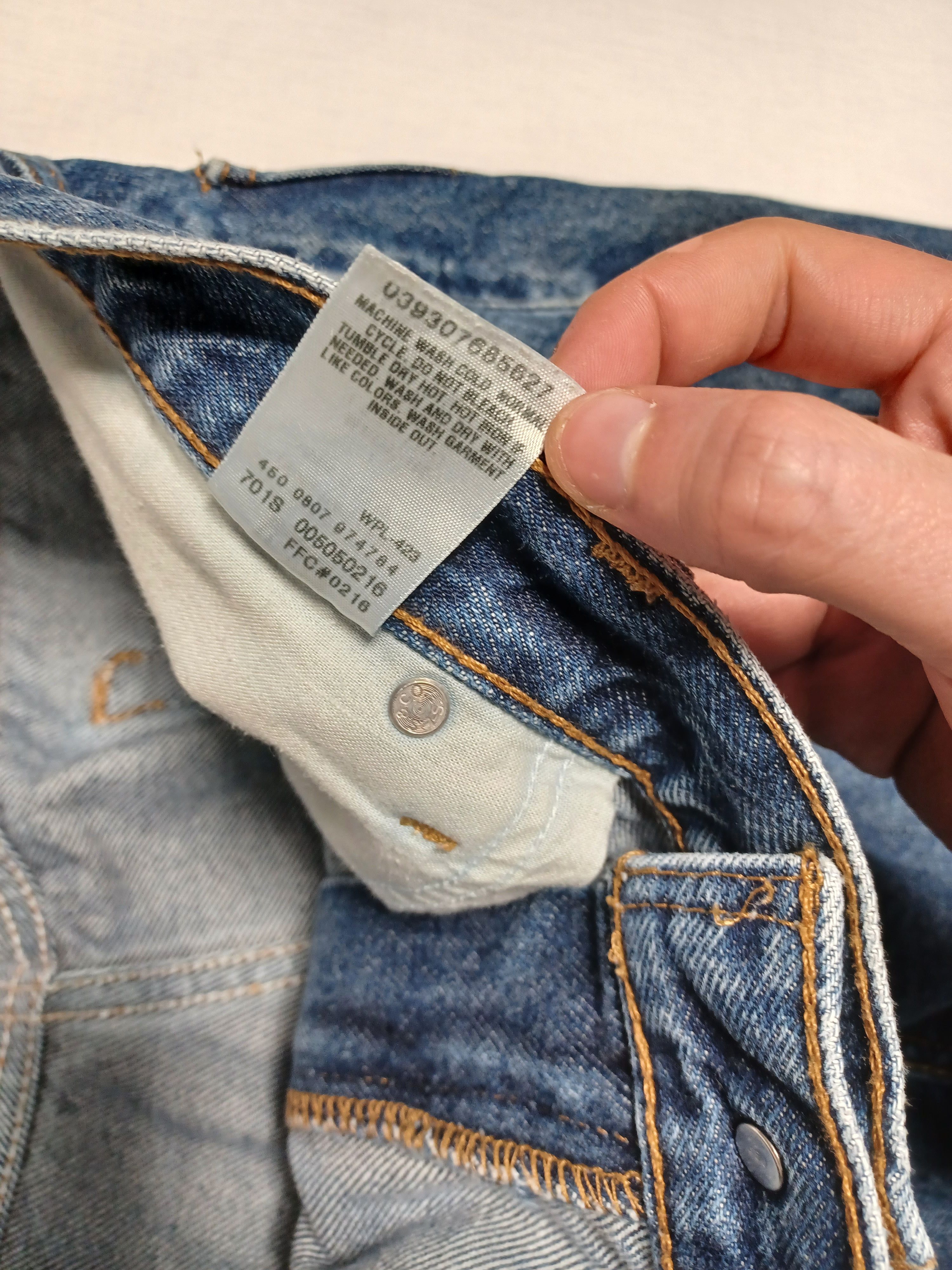 Levi's Vintage Clothing LEVIS 505 VINTAGE MADE IN LESOTHO REGULAR JEANS W36 L30 Size US 36 / EU 52 - 6 Thumbnail