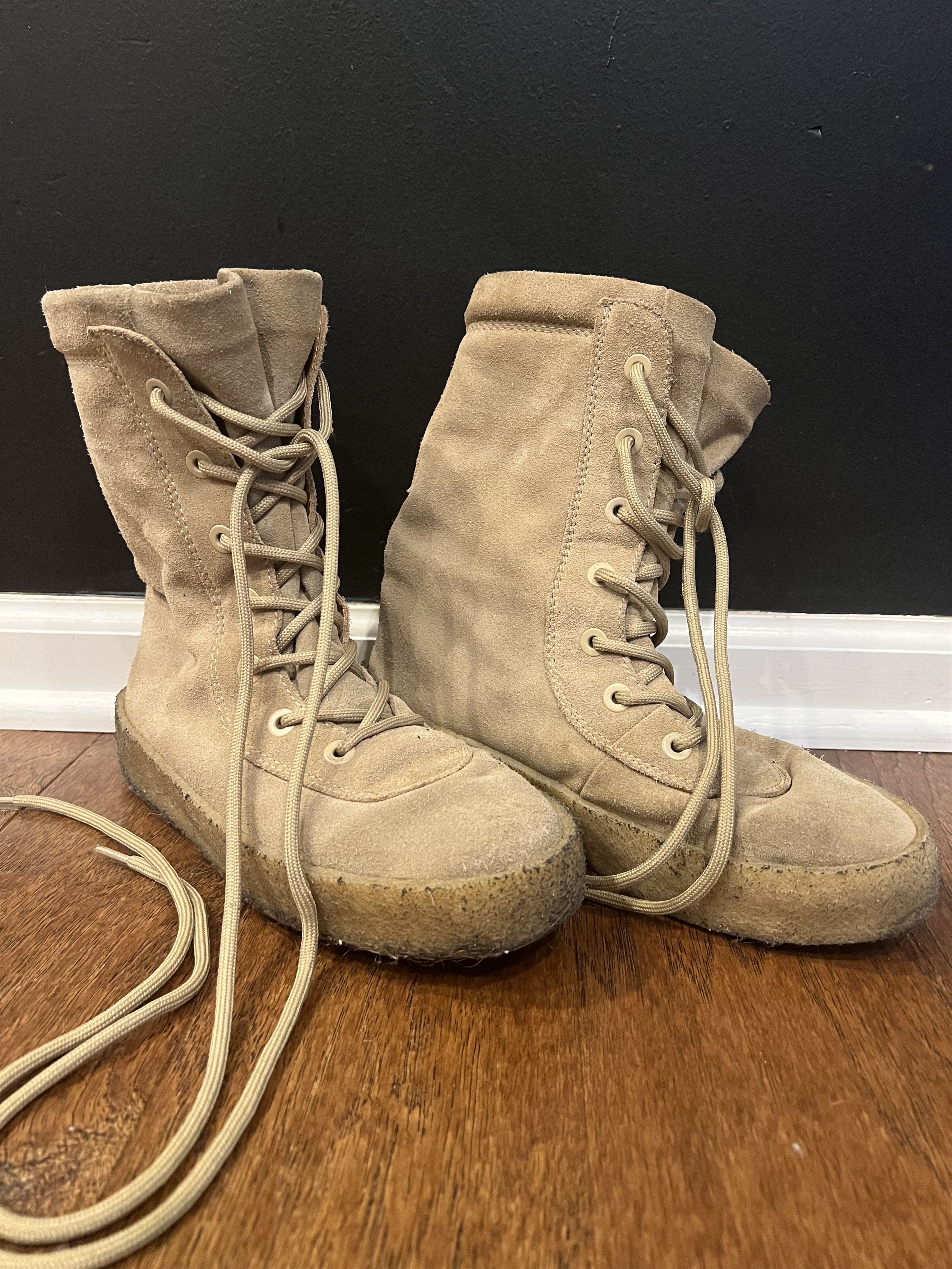 Yeezy Crepe Boots Season | Grailed