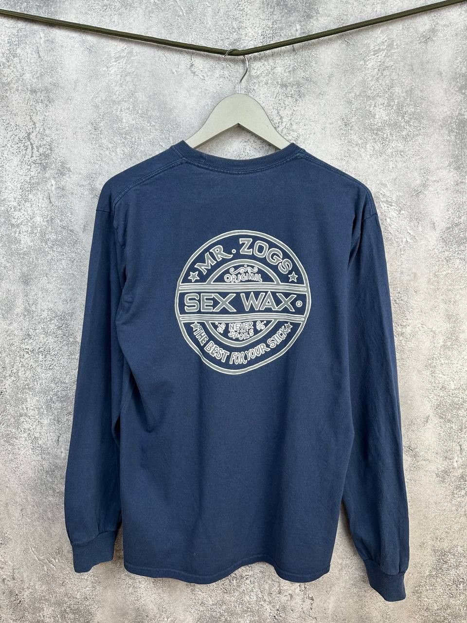 Vintage Mr Zogs Sex Wax Vintage Surf Graphic Long Sleeve T-Shirt Size US M / EU 48-50 / 2 - 1 Thumbnail