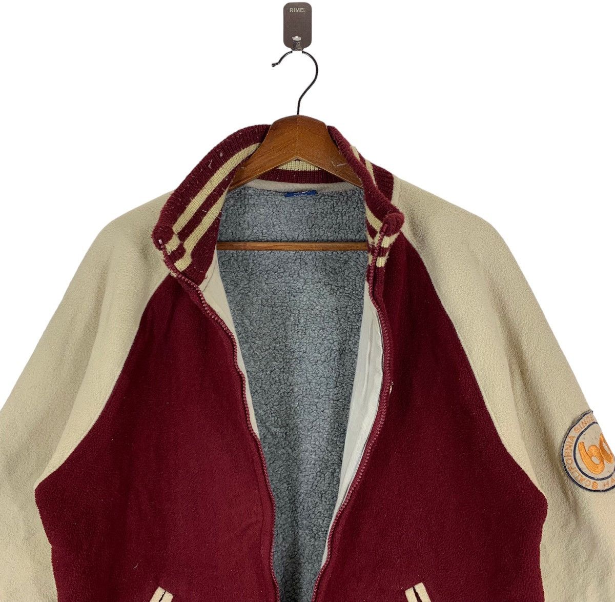 Hang Ten VINTAGE HANG TEN SURFWEAR VARSITY ZIPPER JACKET Size US L / EU 52-54 / 3 - 5 Thumbnail