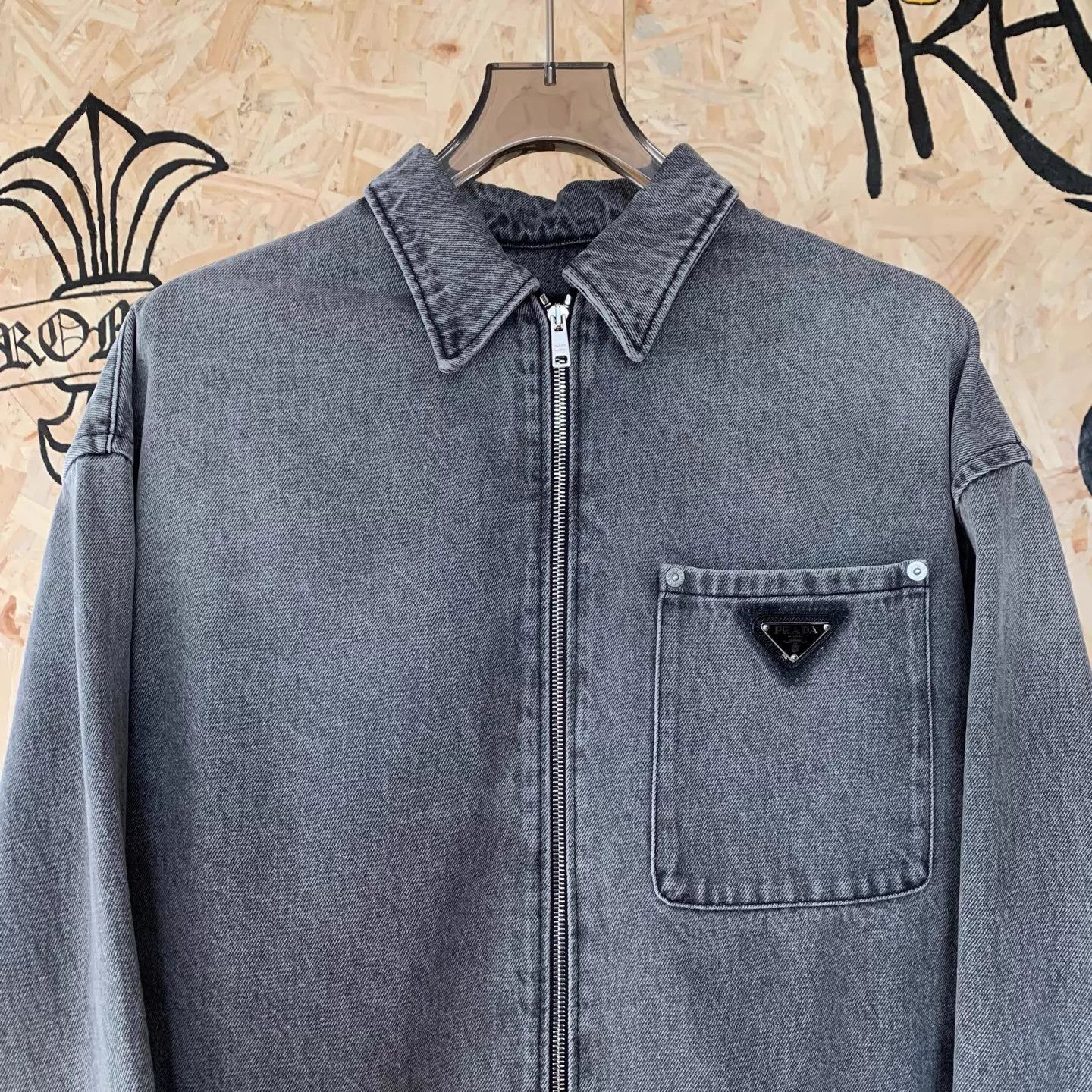 Prada Prada Niseko Exclusive New Washed Denim Jacket M Zipper Size M / US 6-8 / IT 42-44 - 3 Thumbnail