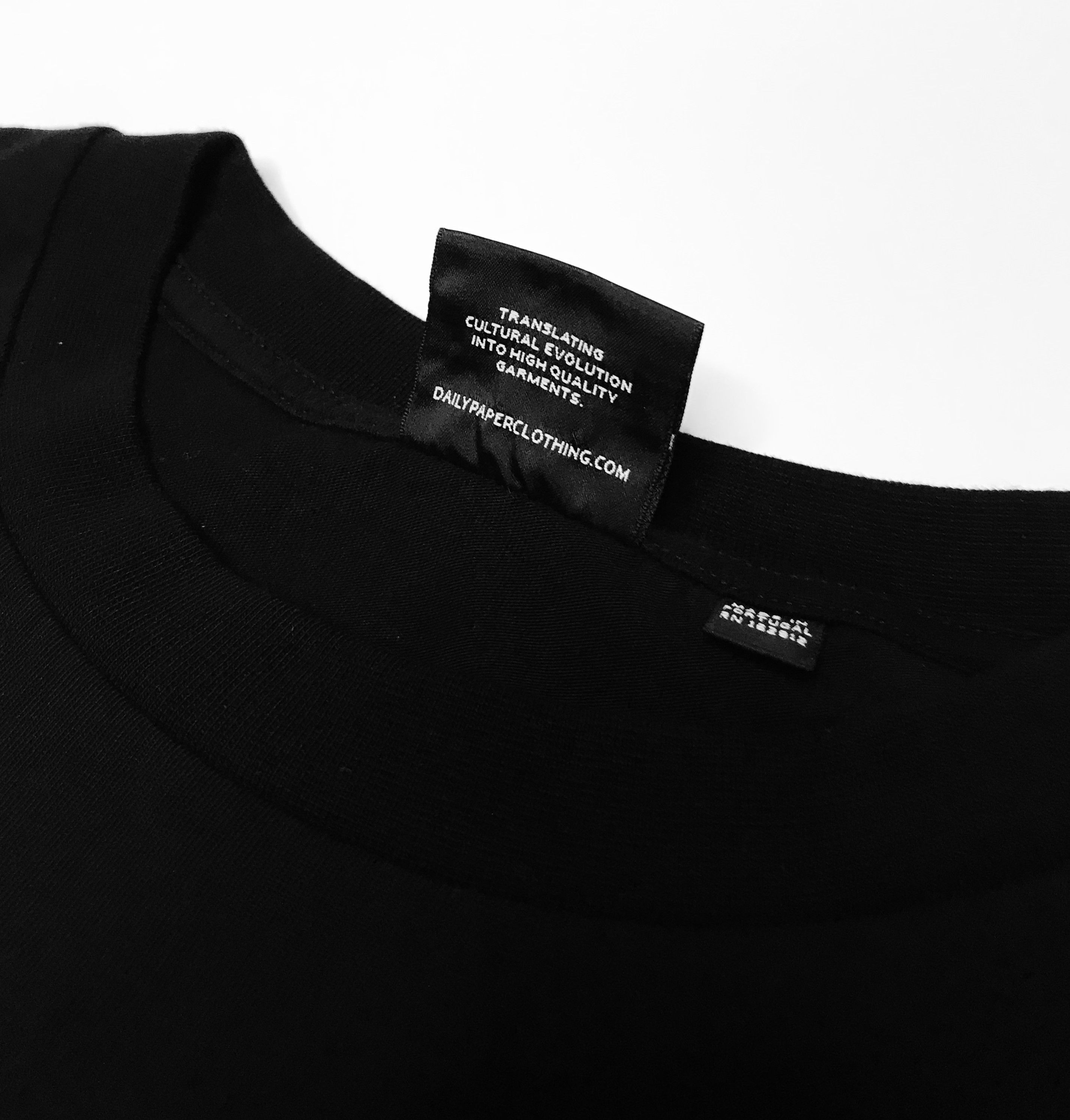 Daily Paper Daily Paper Mens Panit Logo T-Shirt in Black Sz L Size US L / EU 52-54 / 3 - 7 Thumbnail
