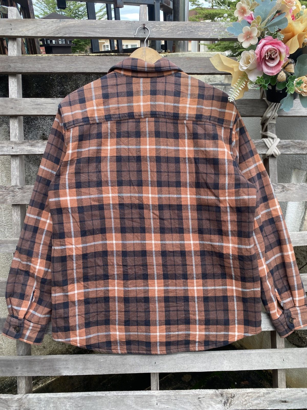 GU Vintage Y2K GU Plaid Fleece-Lined Overshirt Jacket Size US L / EU 52-54 / 3 - 5 Thumbnail